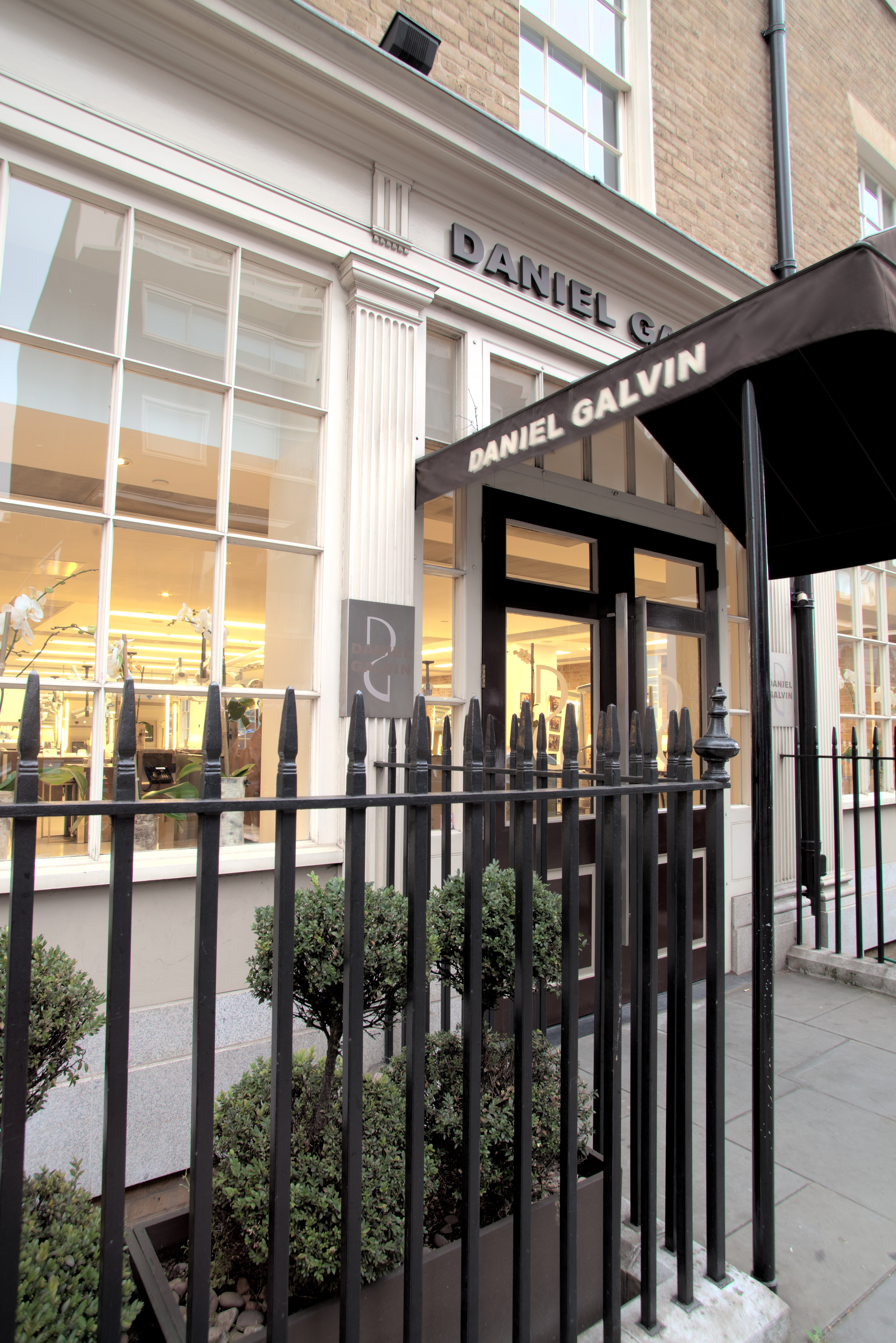 George Street, Daniel Galvin salon. 