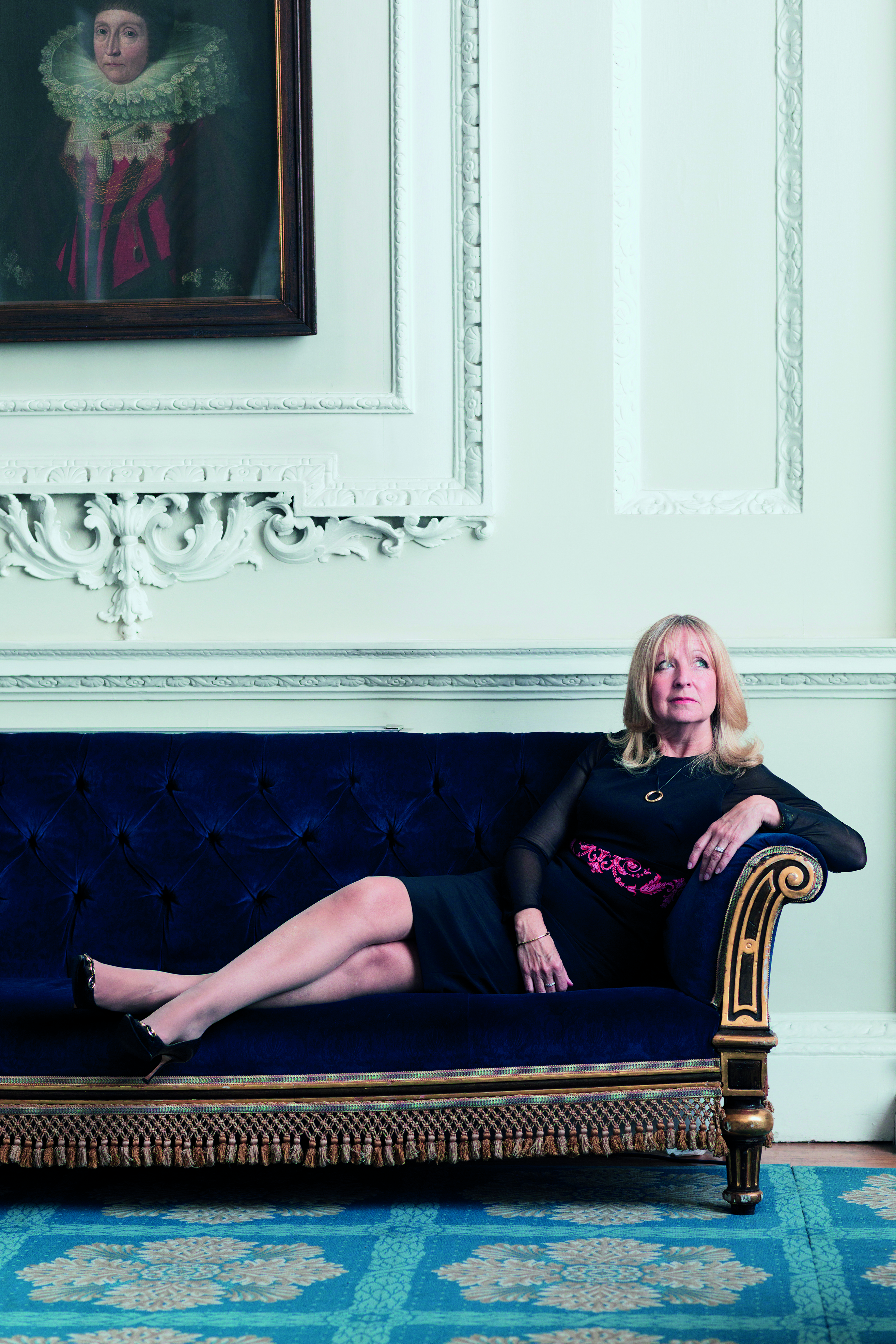 Lady Mayor Sue Langley in Mansion House.