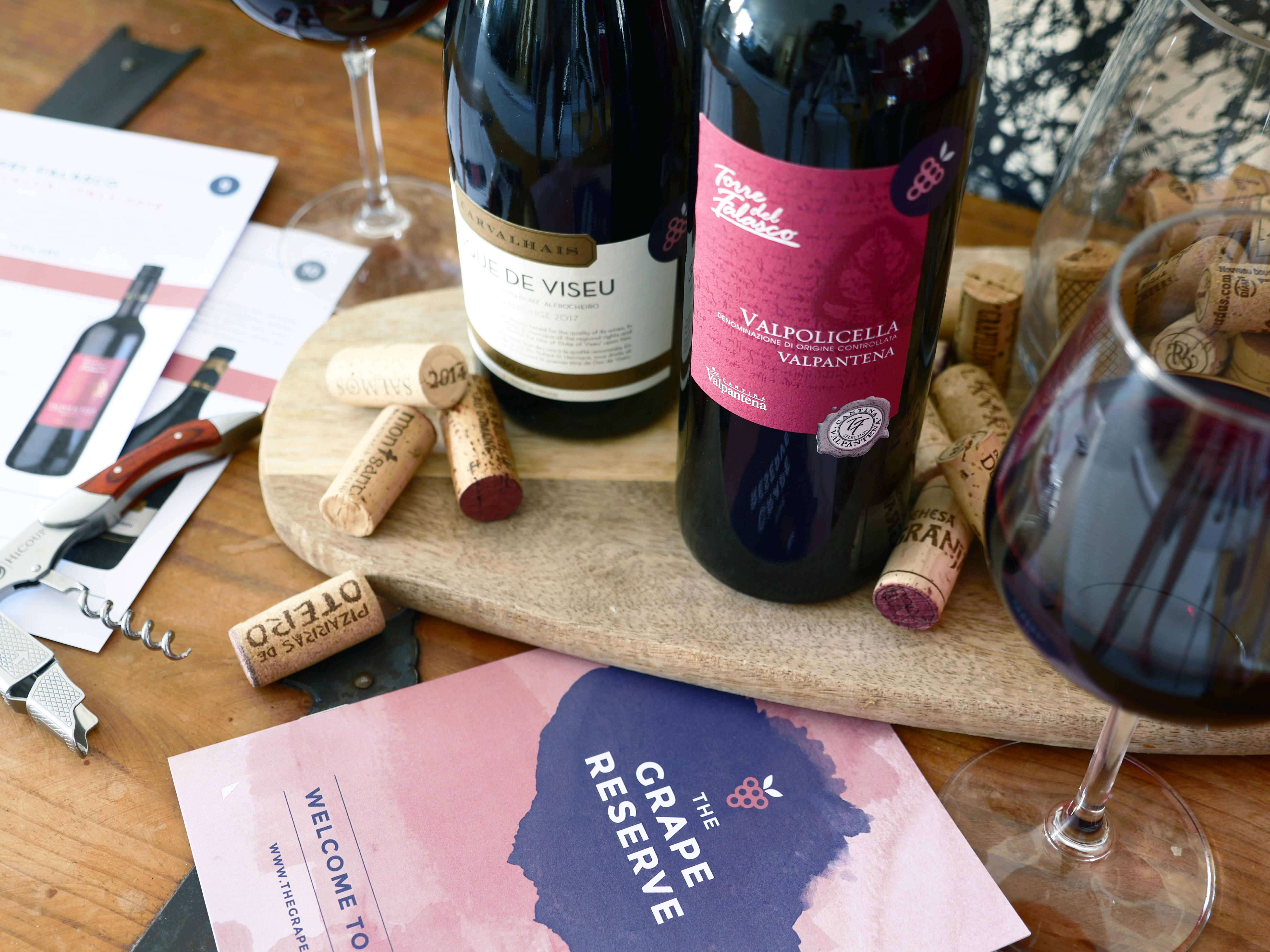 The Grape Reserve luxury subscription gifts. 