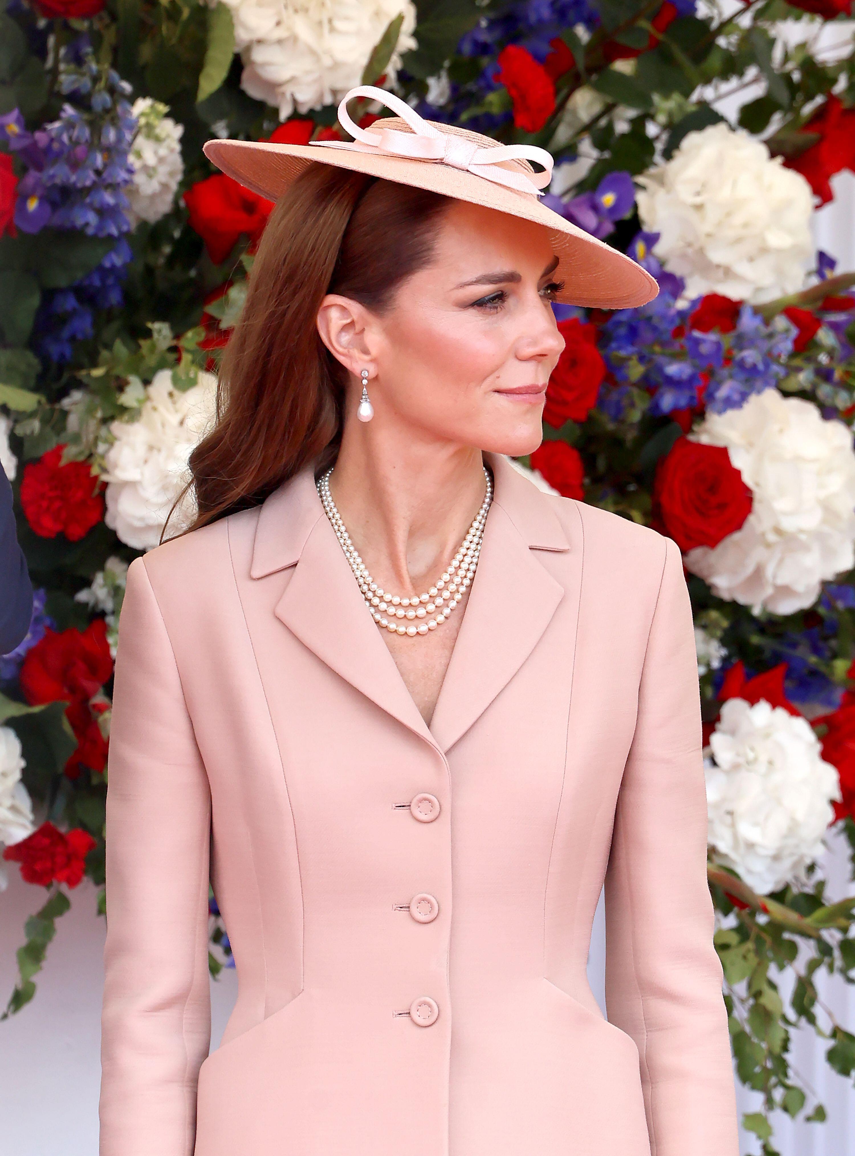 The Princess of Wales state visits.