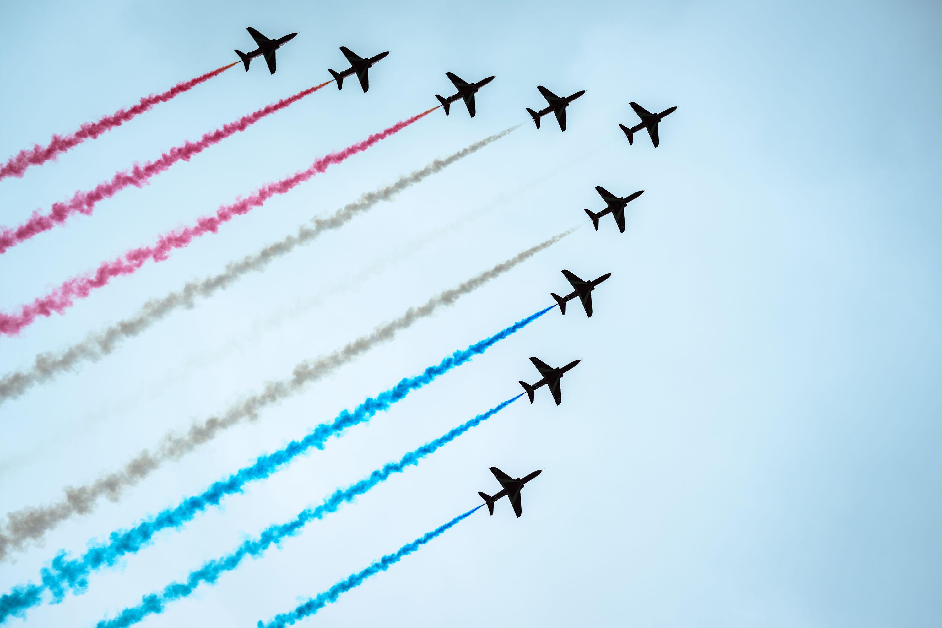 Red Arrows state visits.