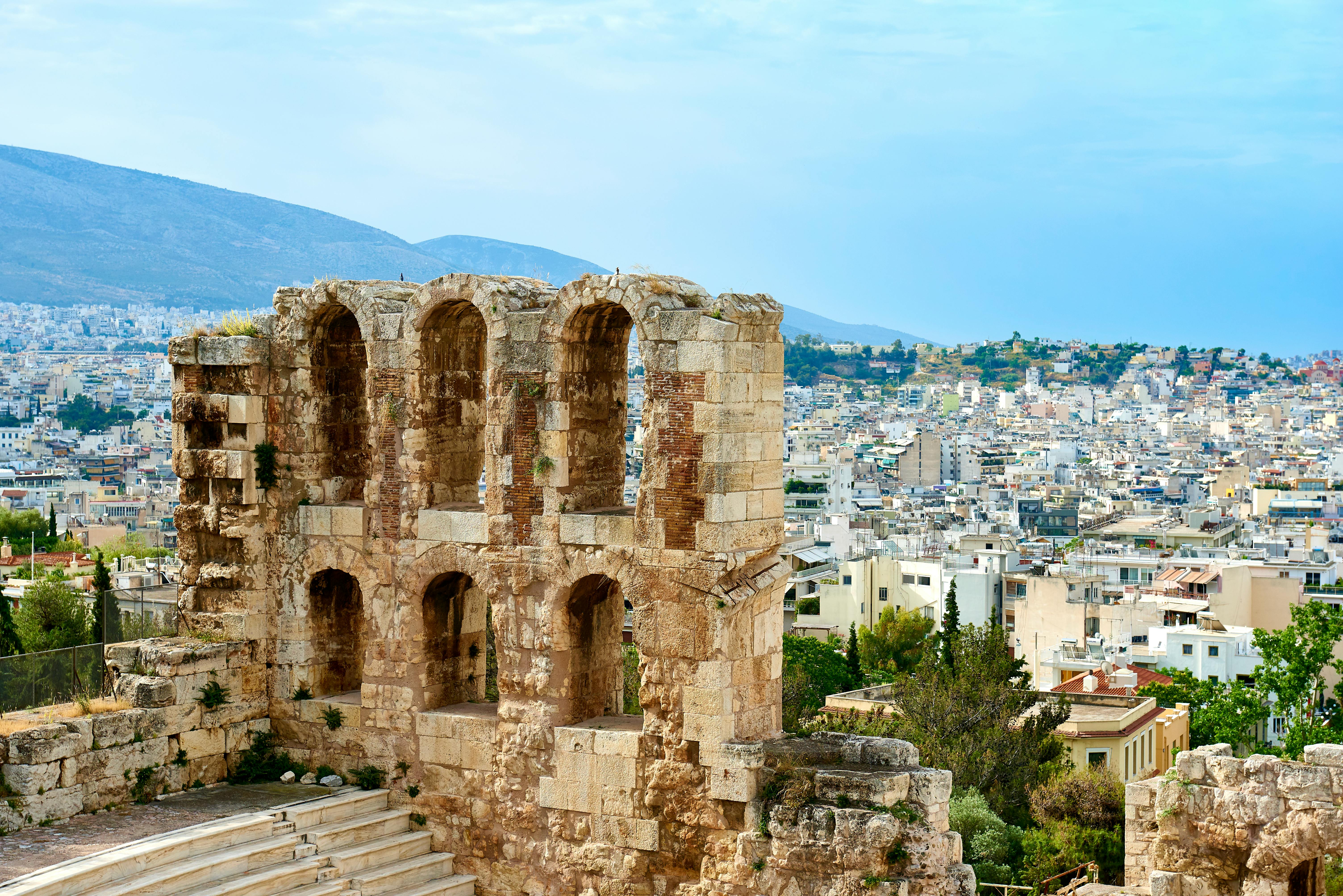 Acropolis, just a drive away from the Domes Resort, Athens