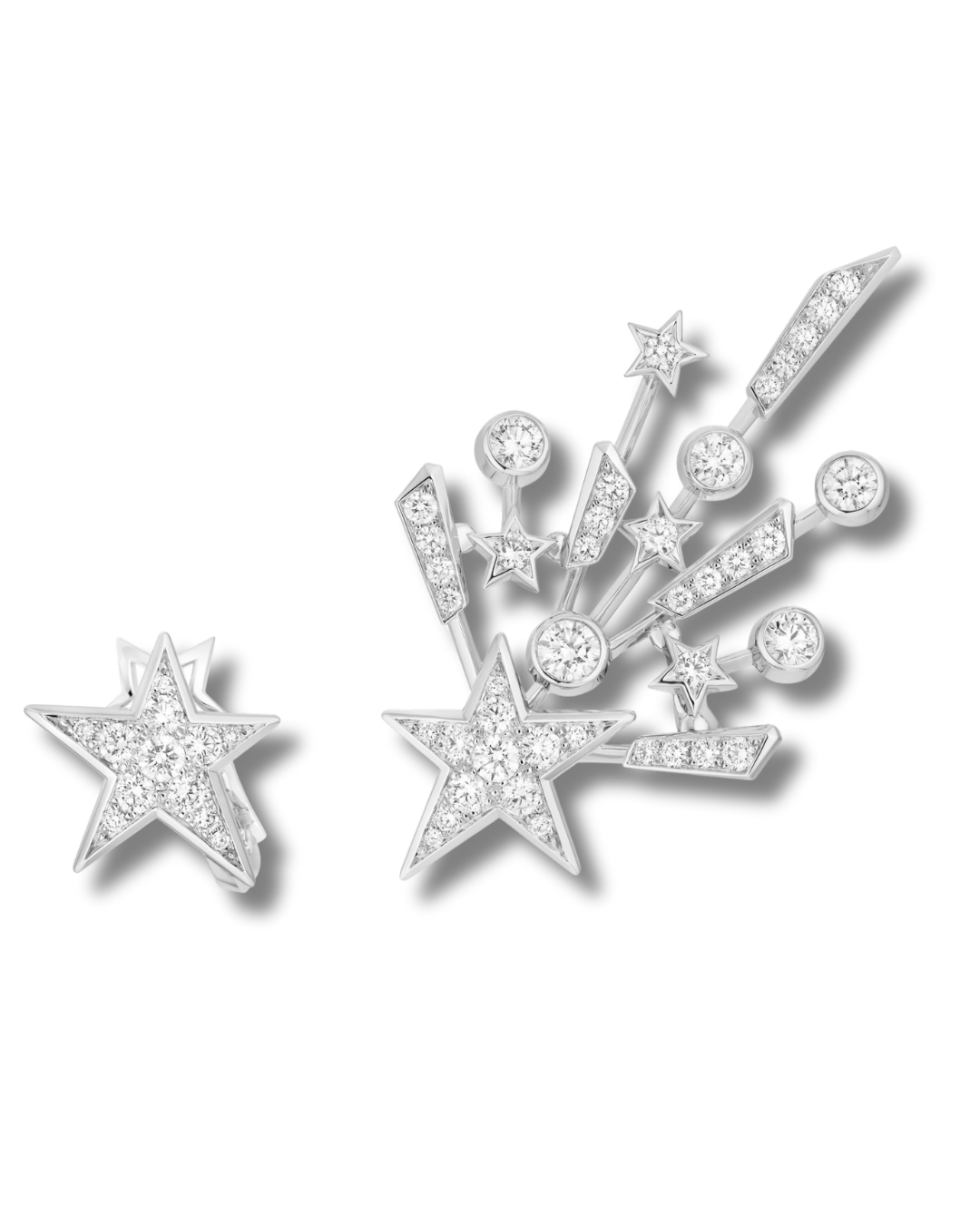 Chanel classic diamond jewellery. 