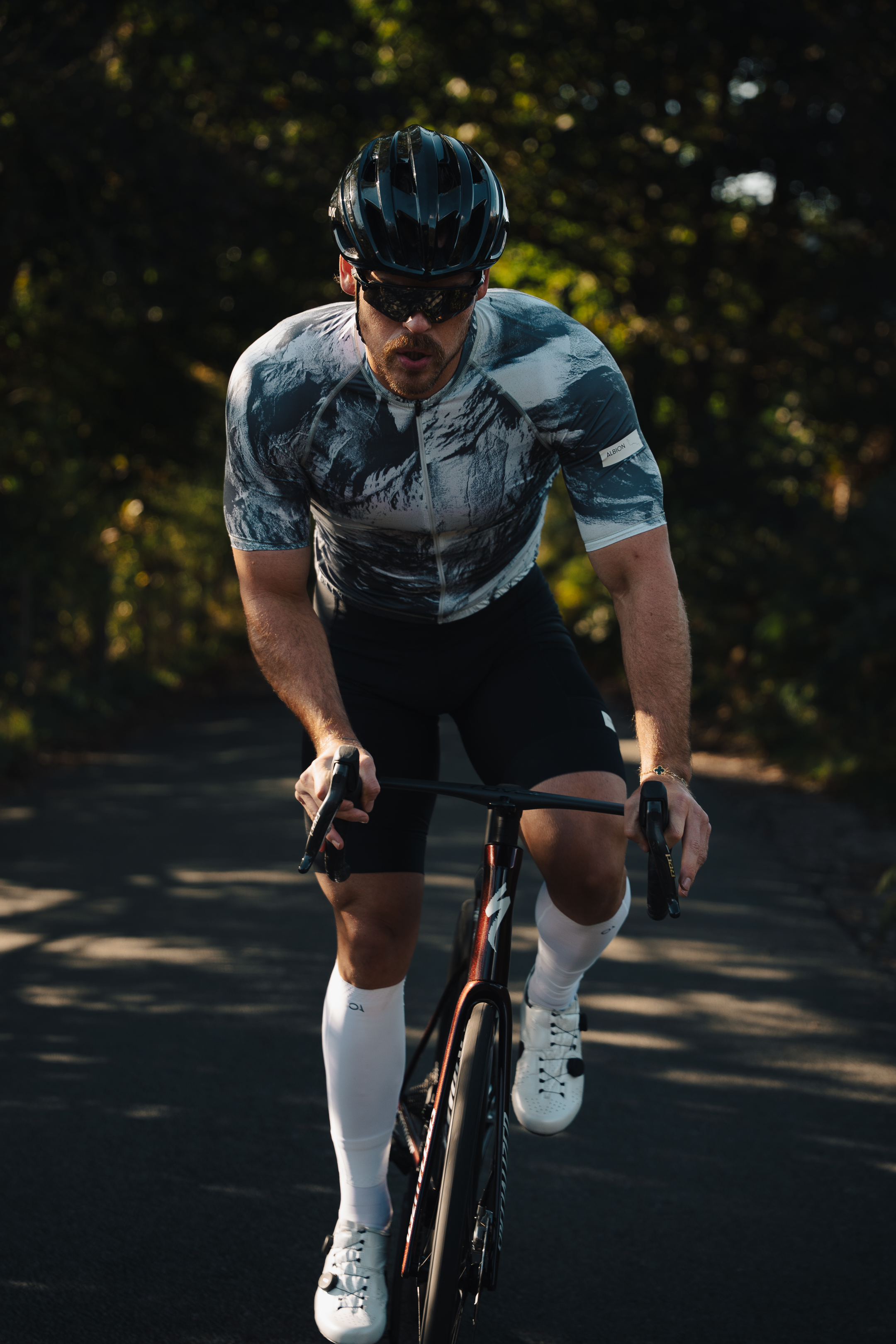 Ryan Libbey cycling. 