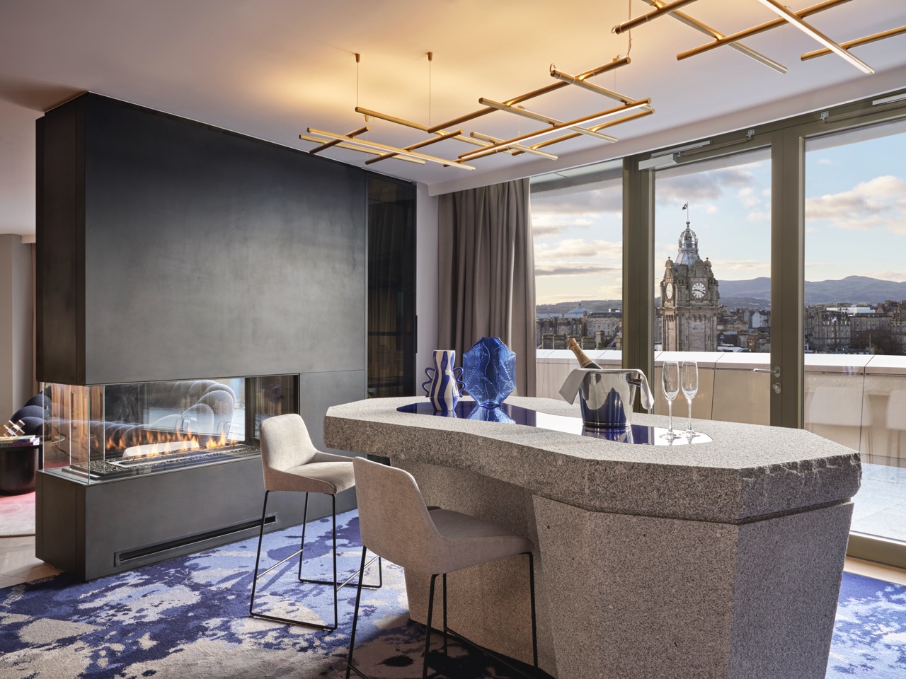 The rock bar W Edinburgh.