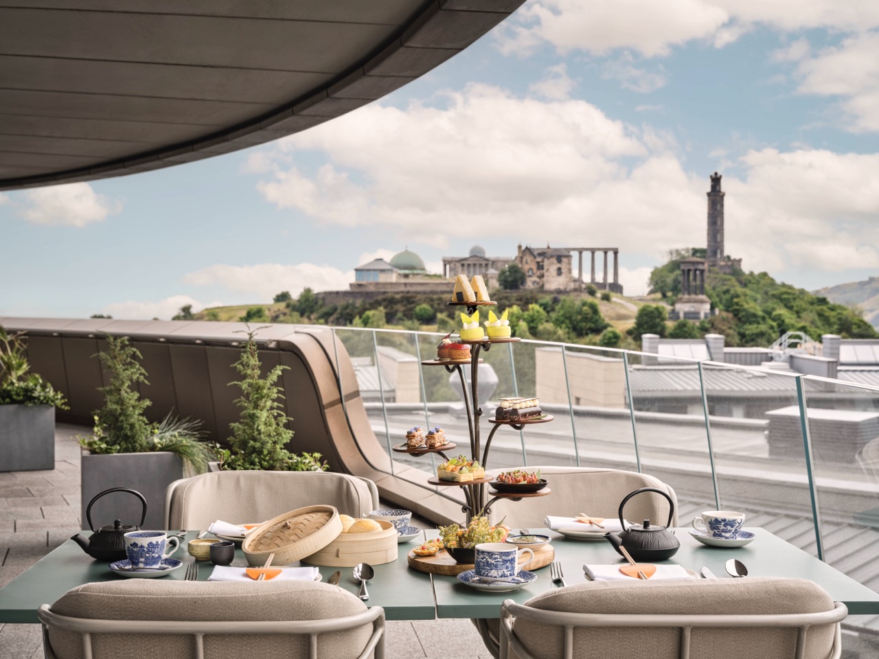 SUSHISAMBA afternoon tea W Edinburgh. 