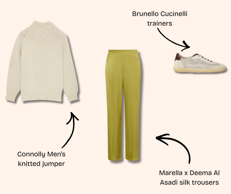 Outfit for a weekend getaway. 