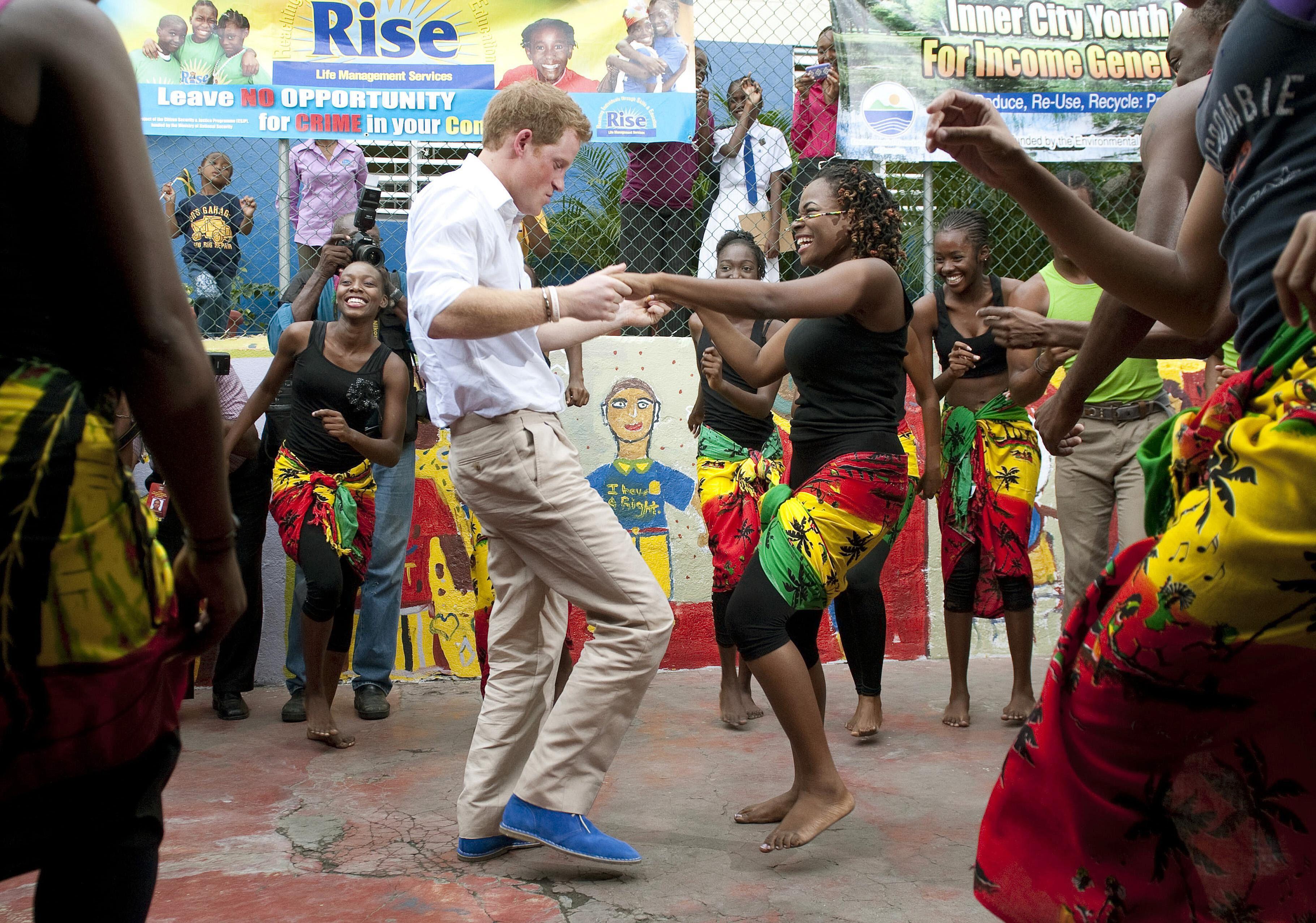Prince Harry royal dance traditions. 