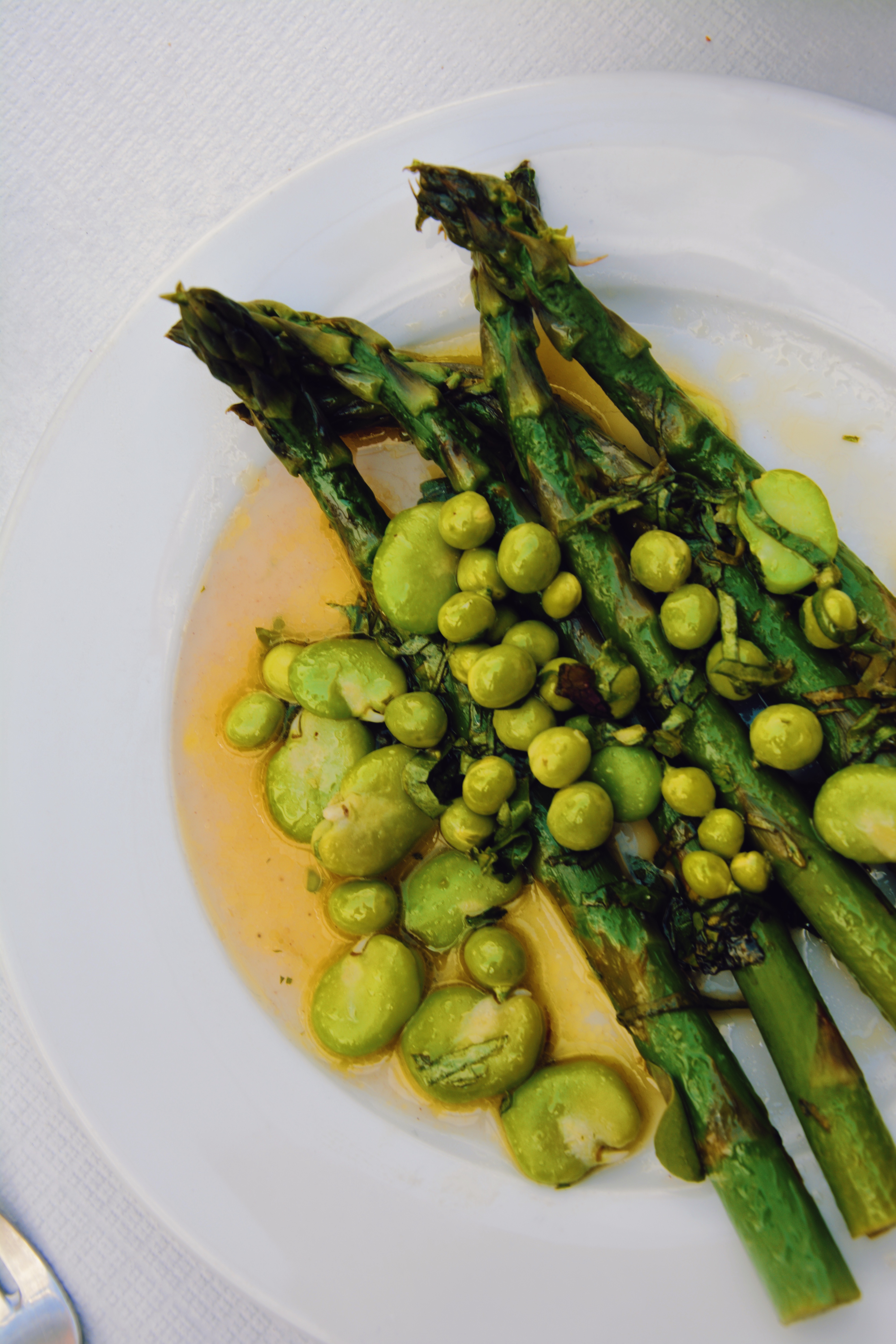 What to do in Shoreditch, aspargus. 