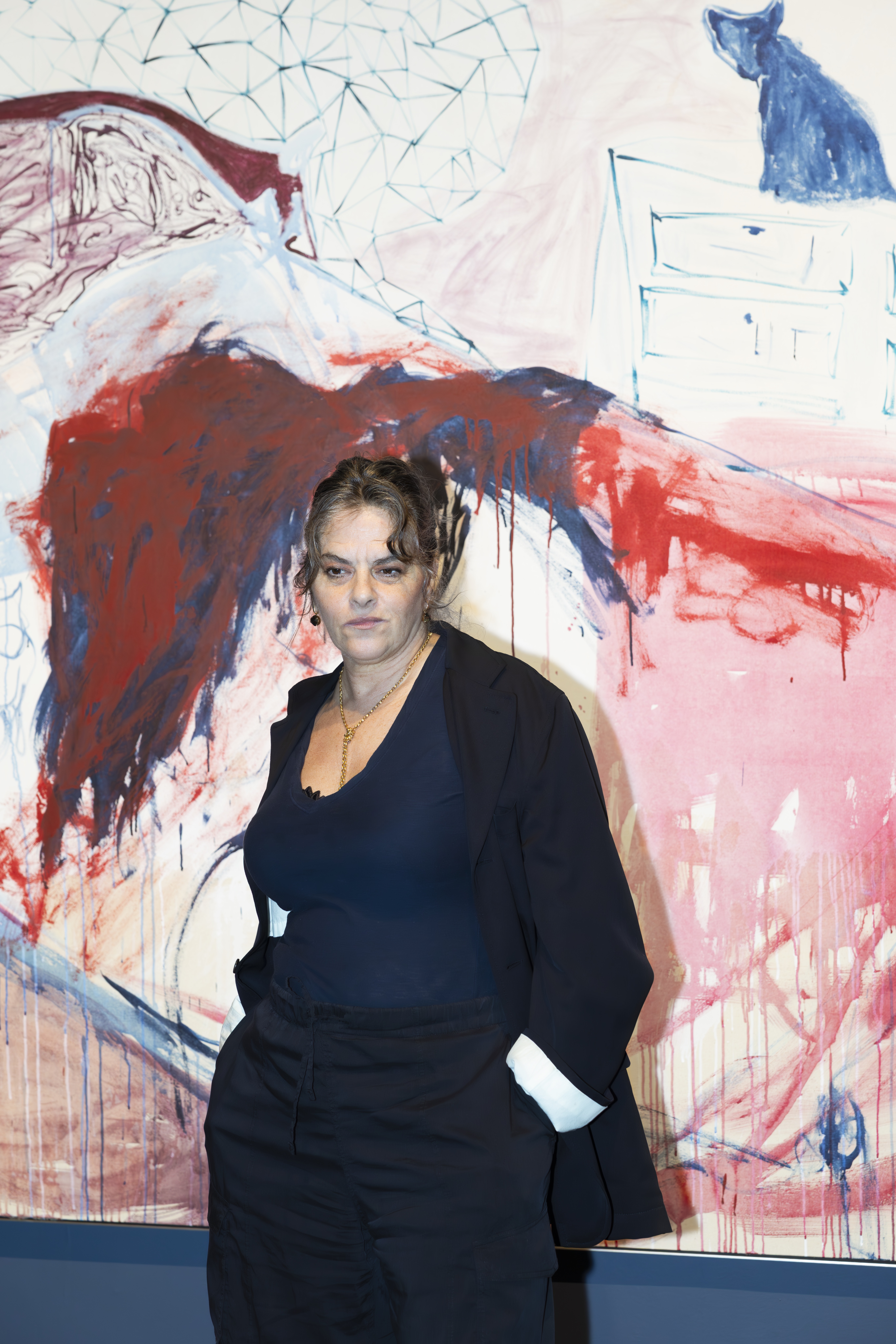 Portrait, Tracy Emin paintings.