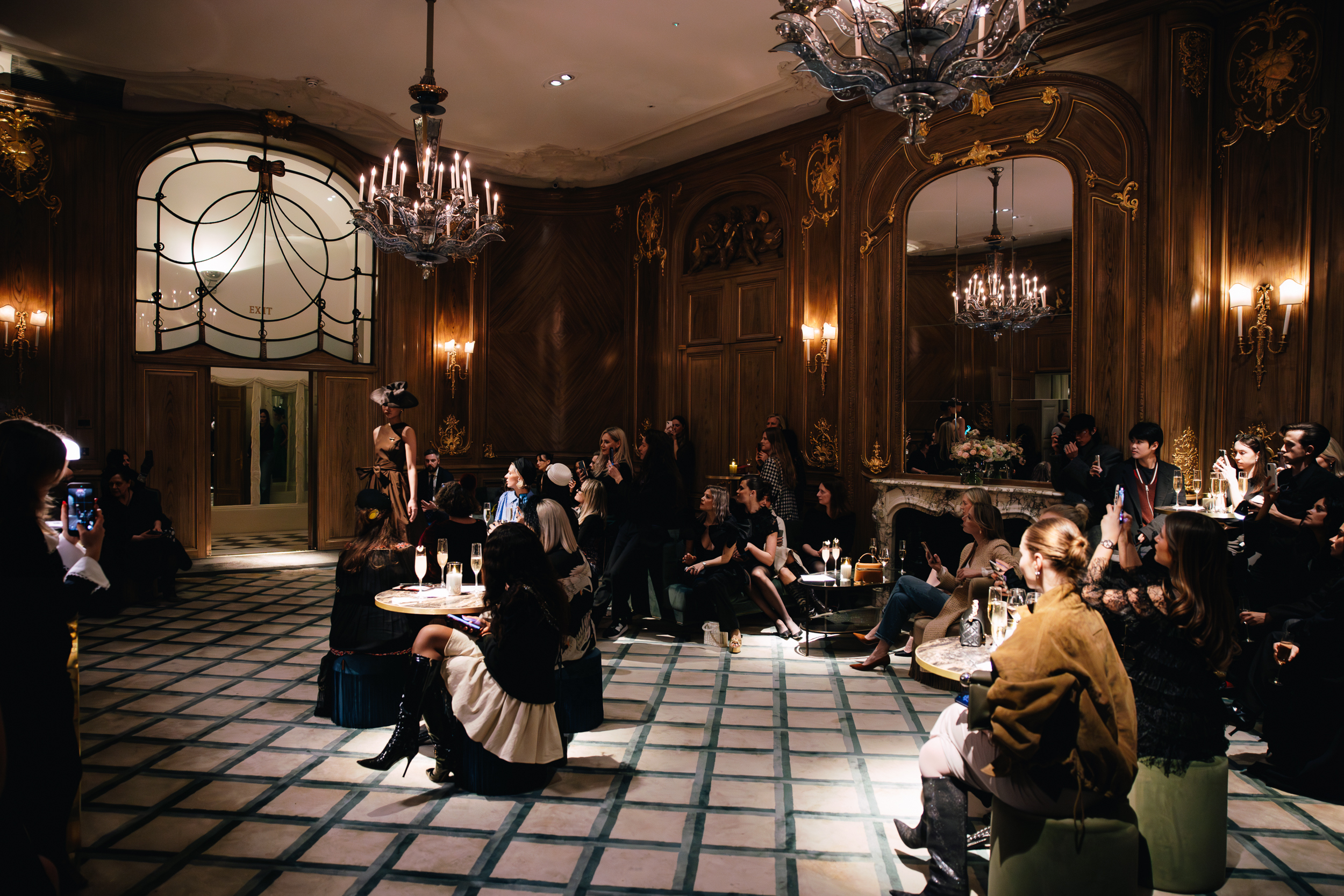 Presentation of Royal Ascot Millinery Collective.