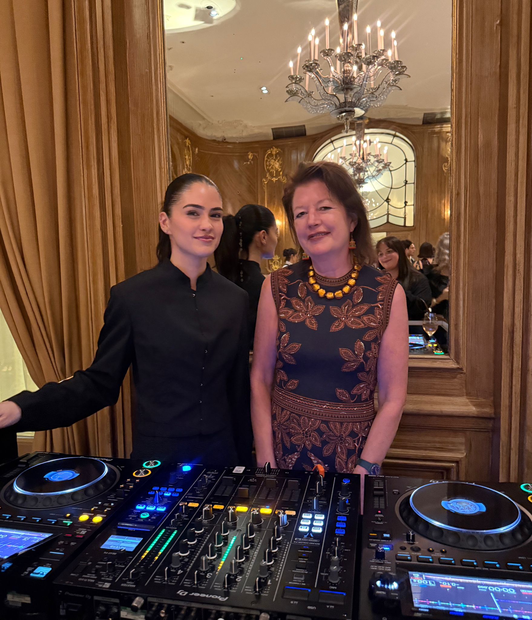 DJ at the Royal Ascot Millinery Collective.