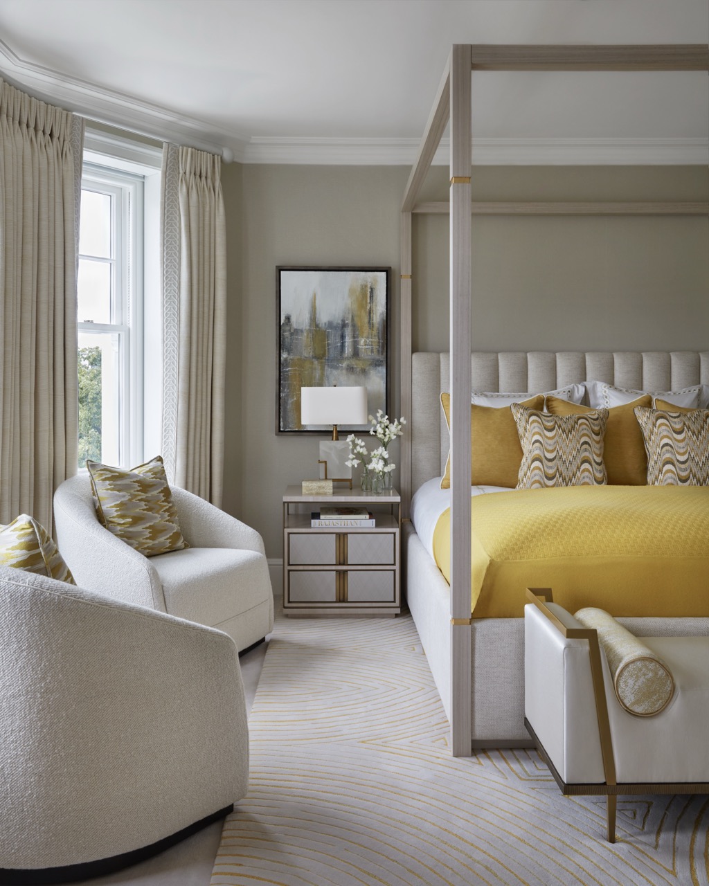 Katharine Pooley bedroom. 