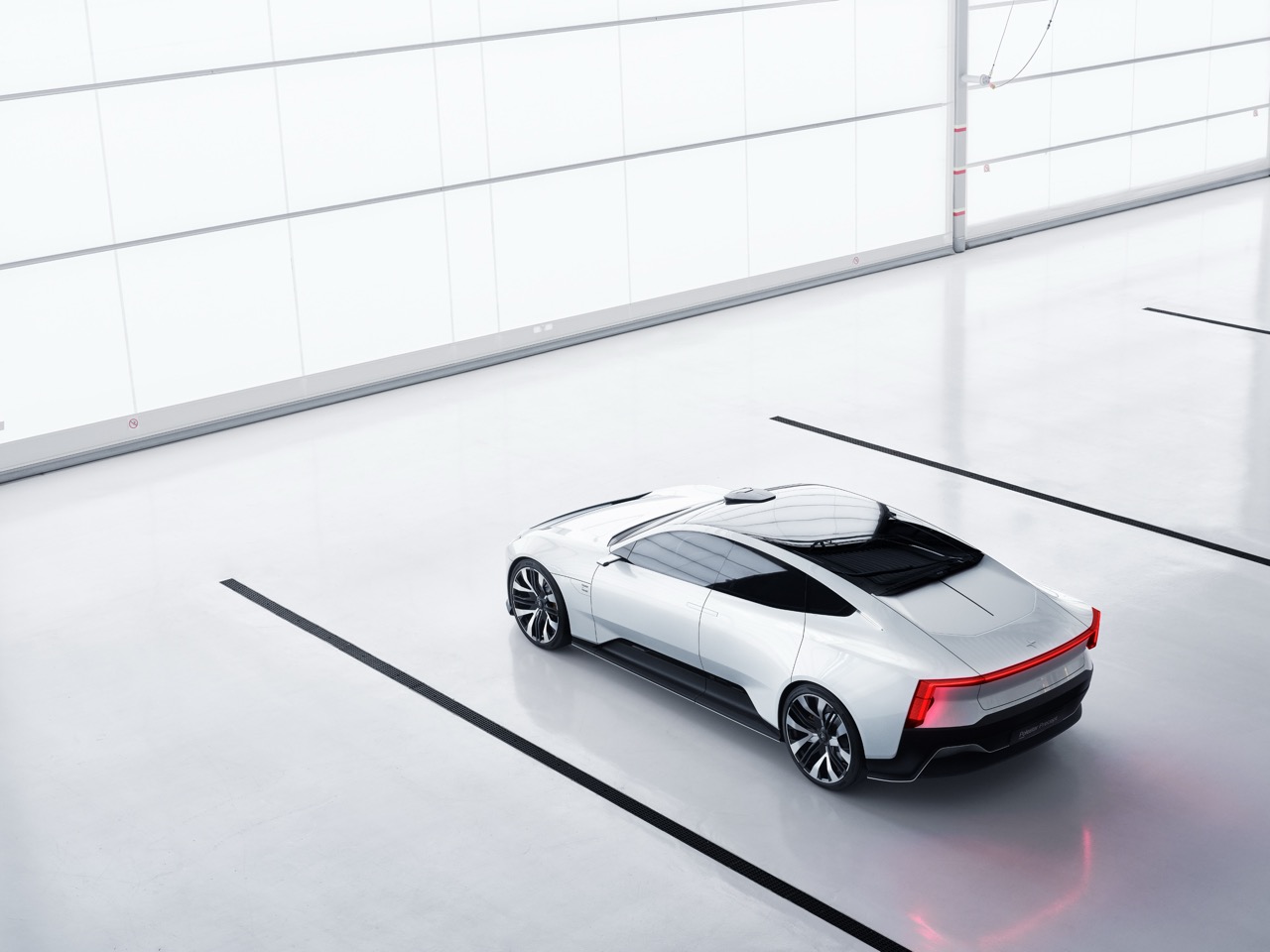 Polestar 5 design draws from aviation design. 