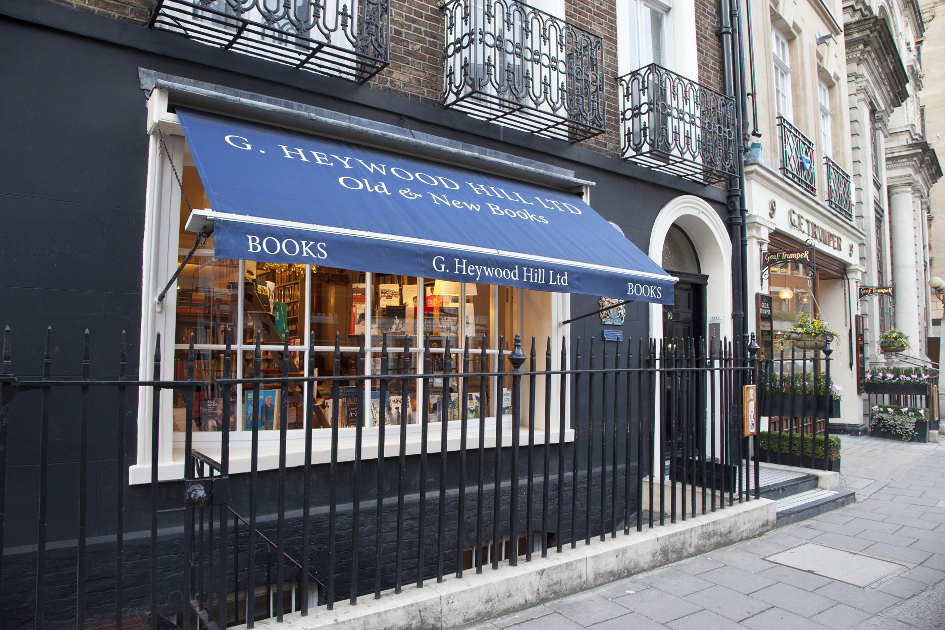 Heywood Hill, best bookshops in London.