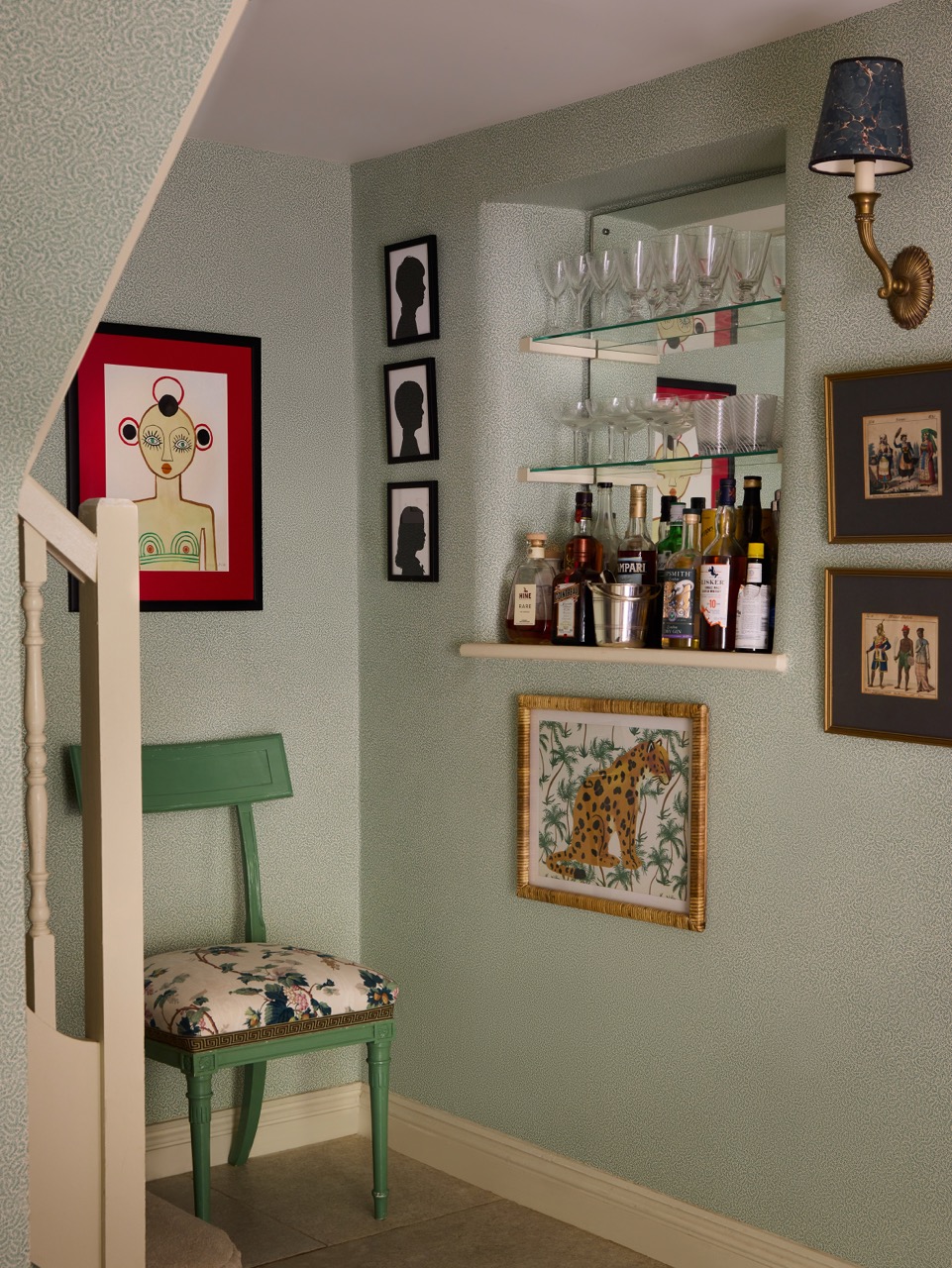 Drinks cupboard, Wall hanging art mistakes.