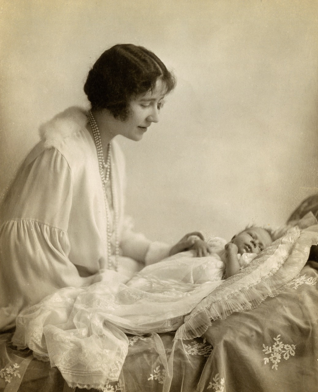 Queen Elizabeth II as a baby.