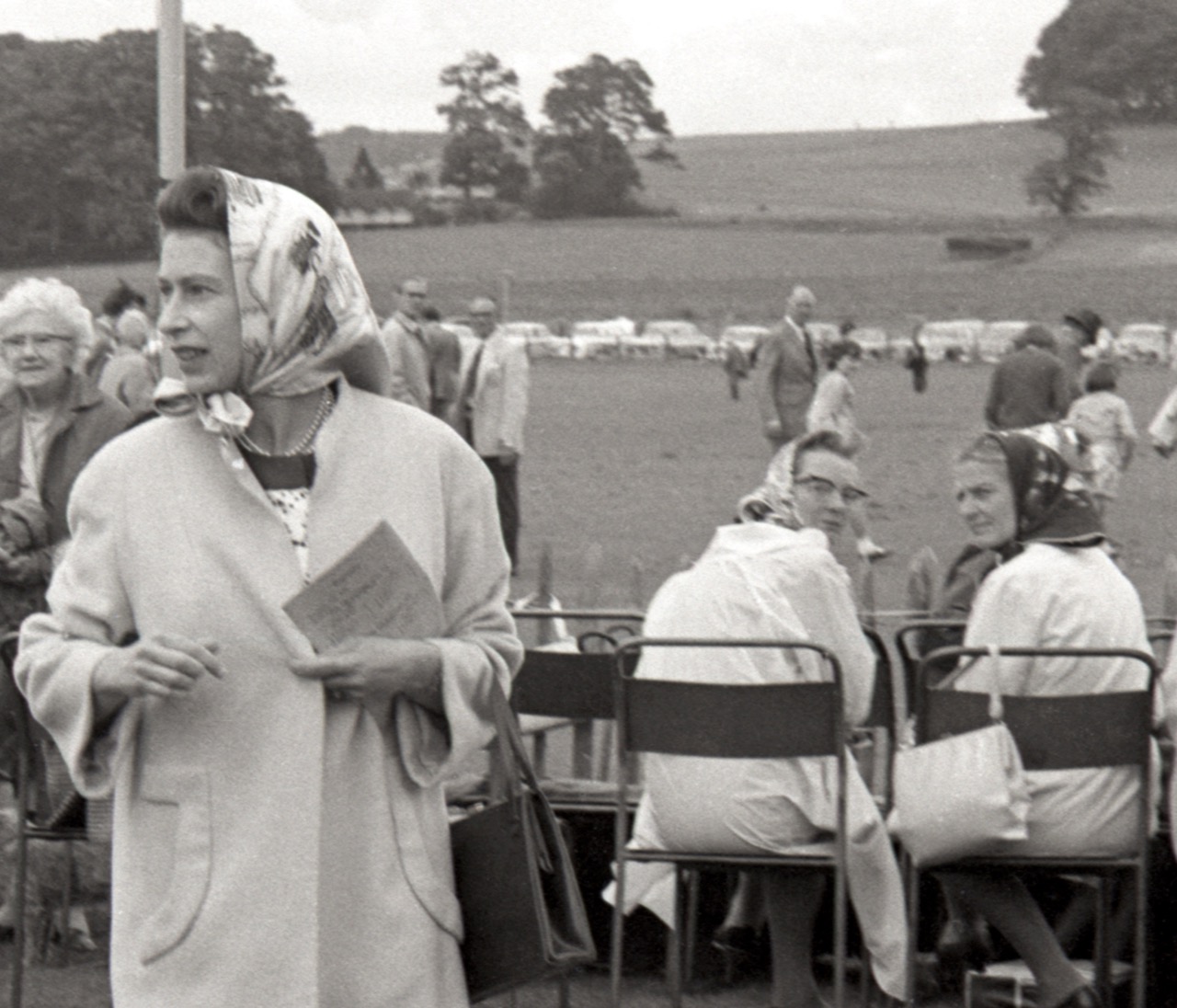 The late Queen's Royal Fashion was defined with her traditional headscarf later in life.