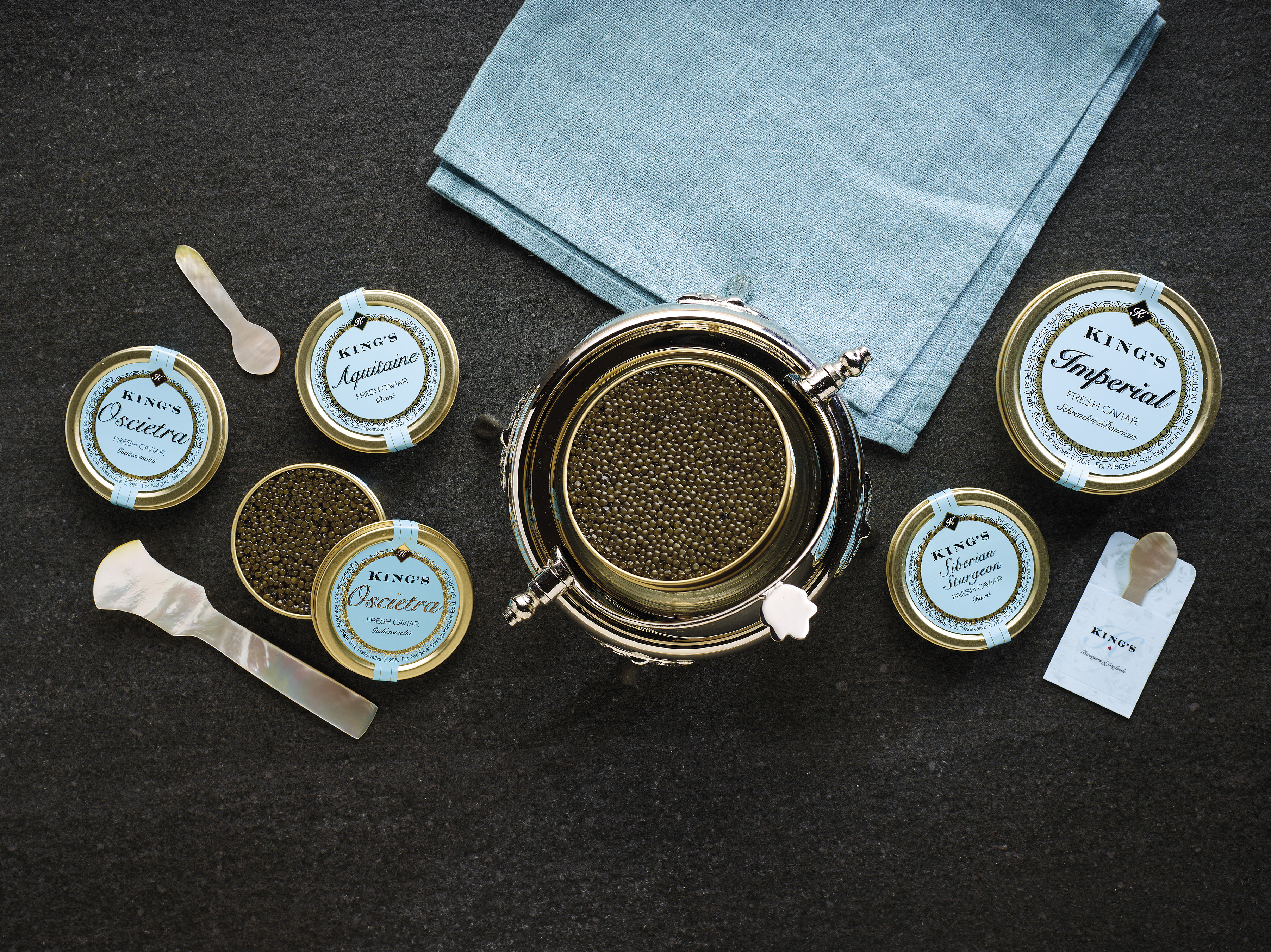King's Fine Food - purveyors of beluga caviar. 