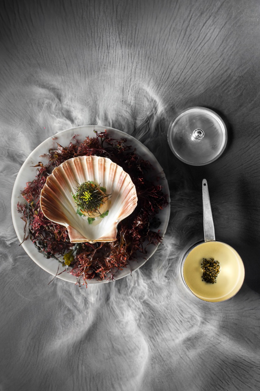 Dish of the year Alain Ducasse at The Dorchester. 