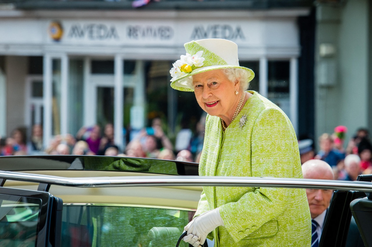 The late Queen's Royal Fashion was later defined by her vibrant, coloured suits.