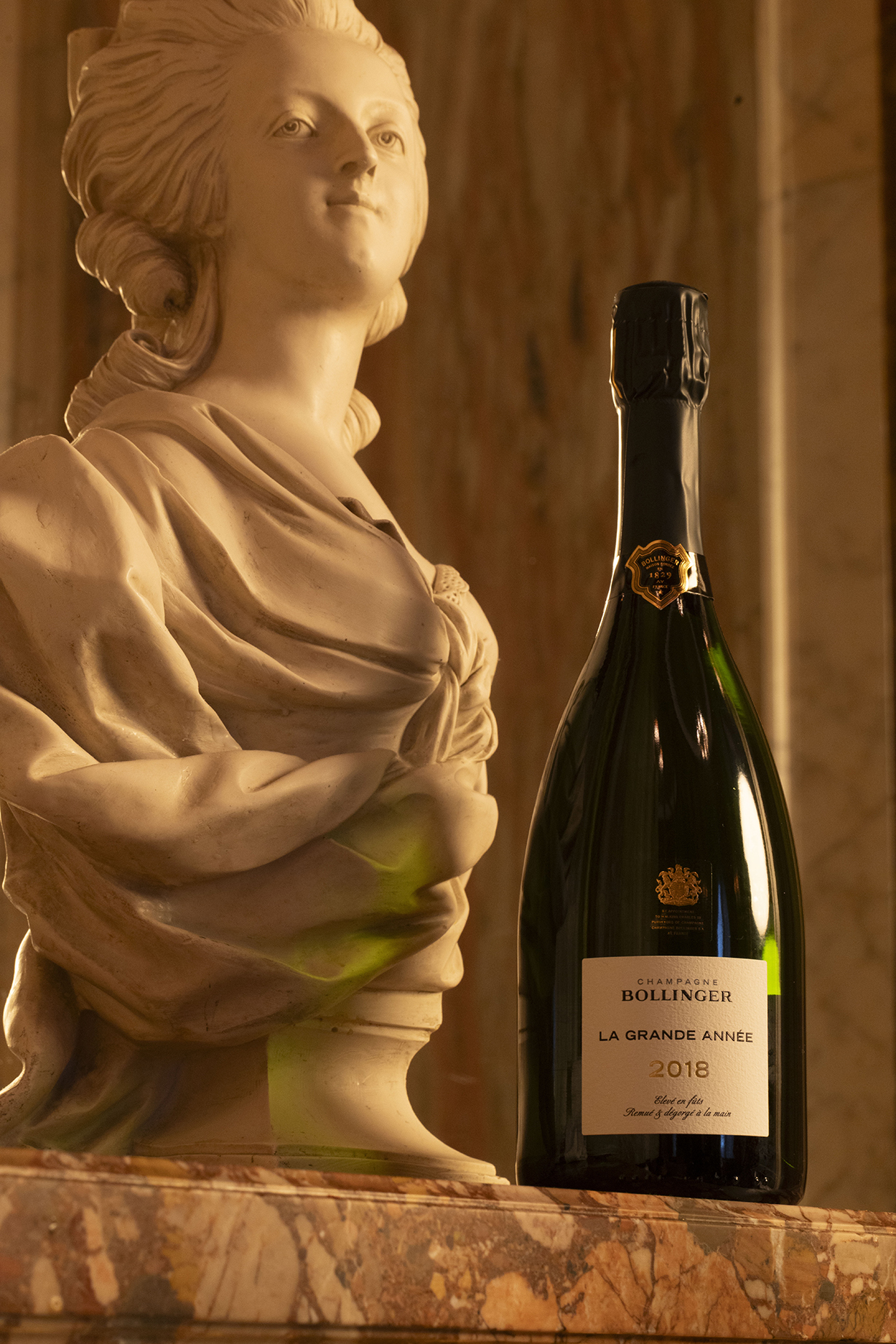 Prestige cuvée Champagne Bollinger  La Grande Annee 2018 