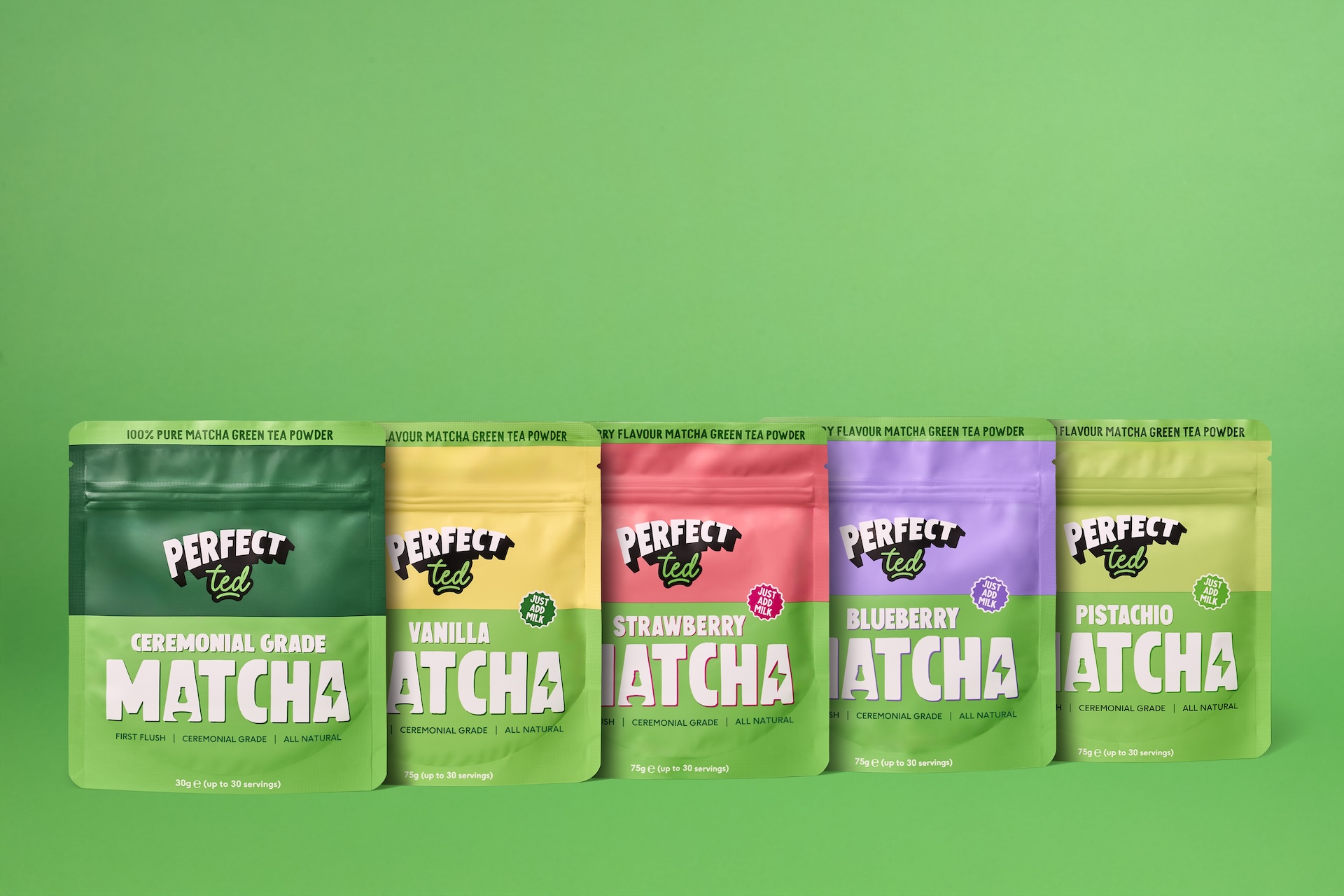 PerfectTed Matcha powder.