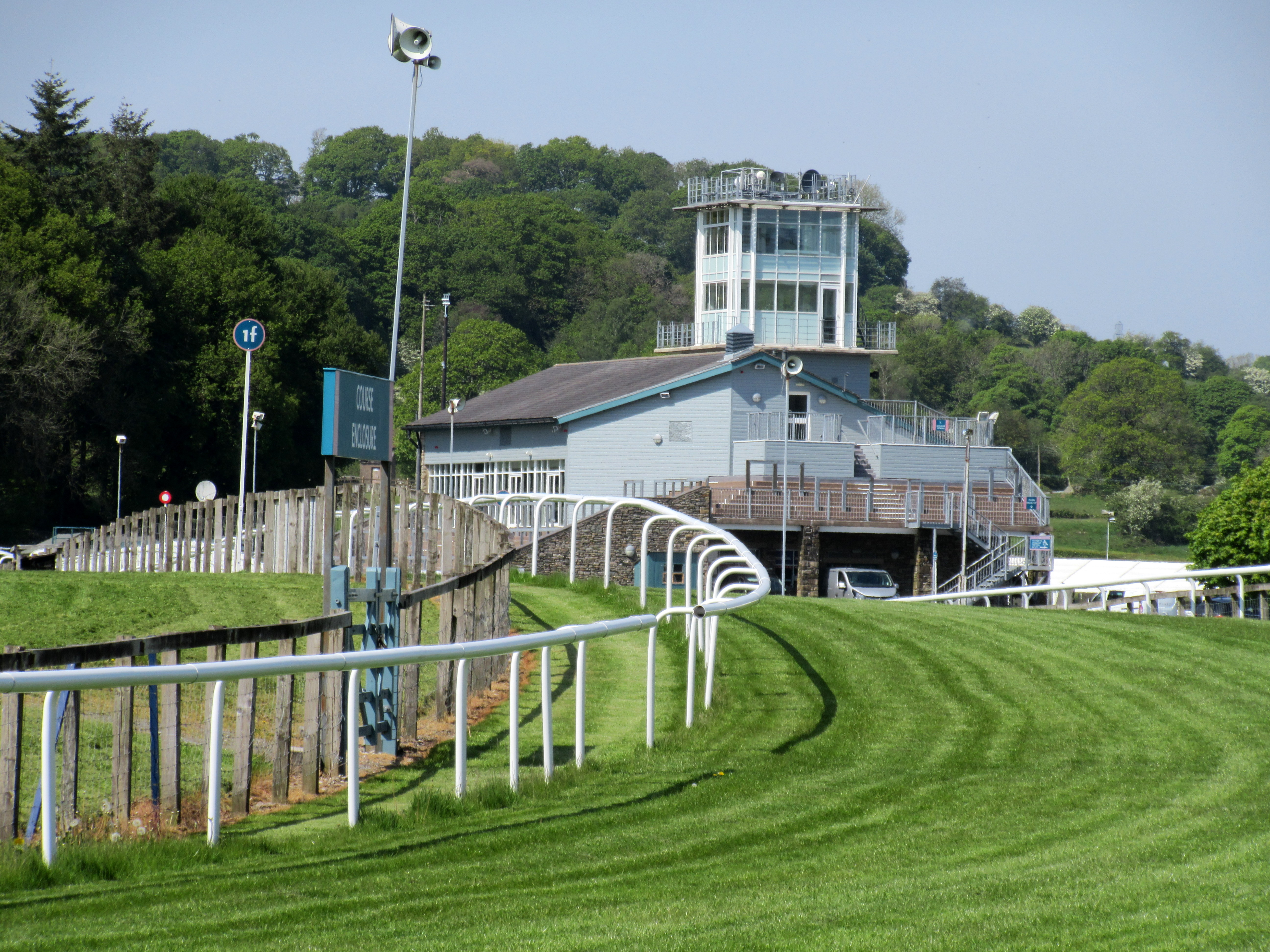 Racecourse, Lake District Book Festival.