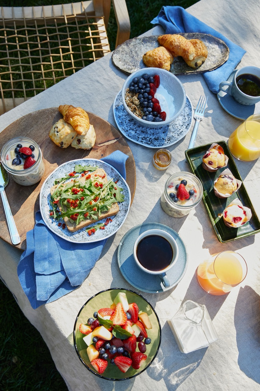 Breakfast in The Hamptons. 