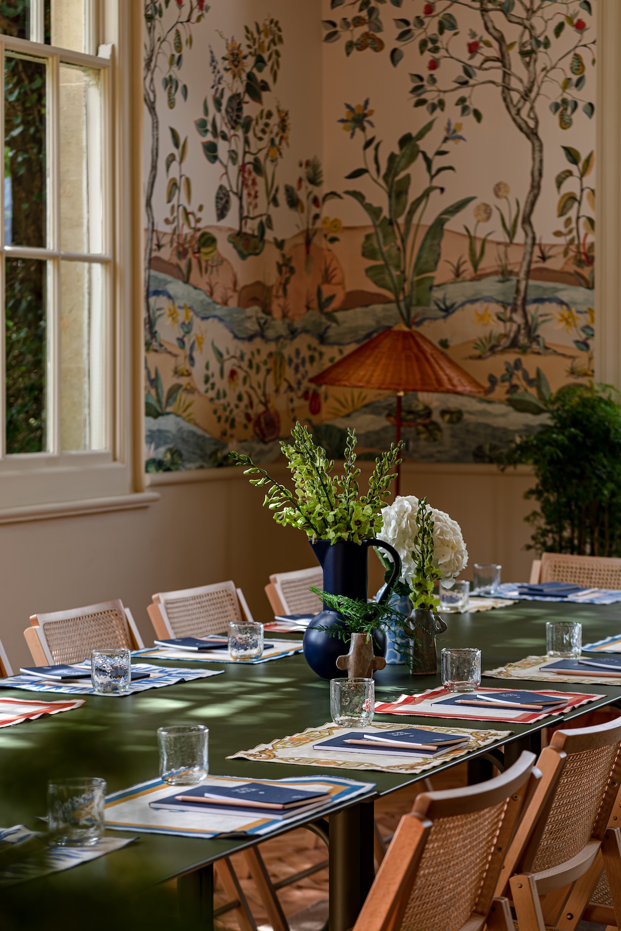 Best Cotswolds Hotels - Dining area at Cowley Manor. 
