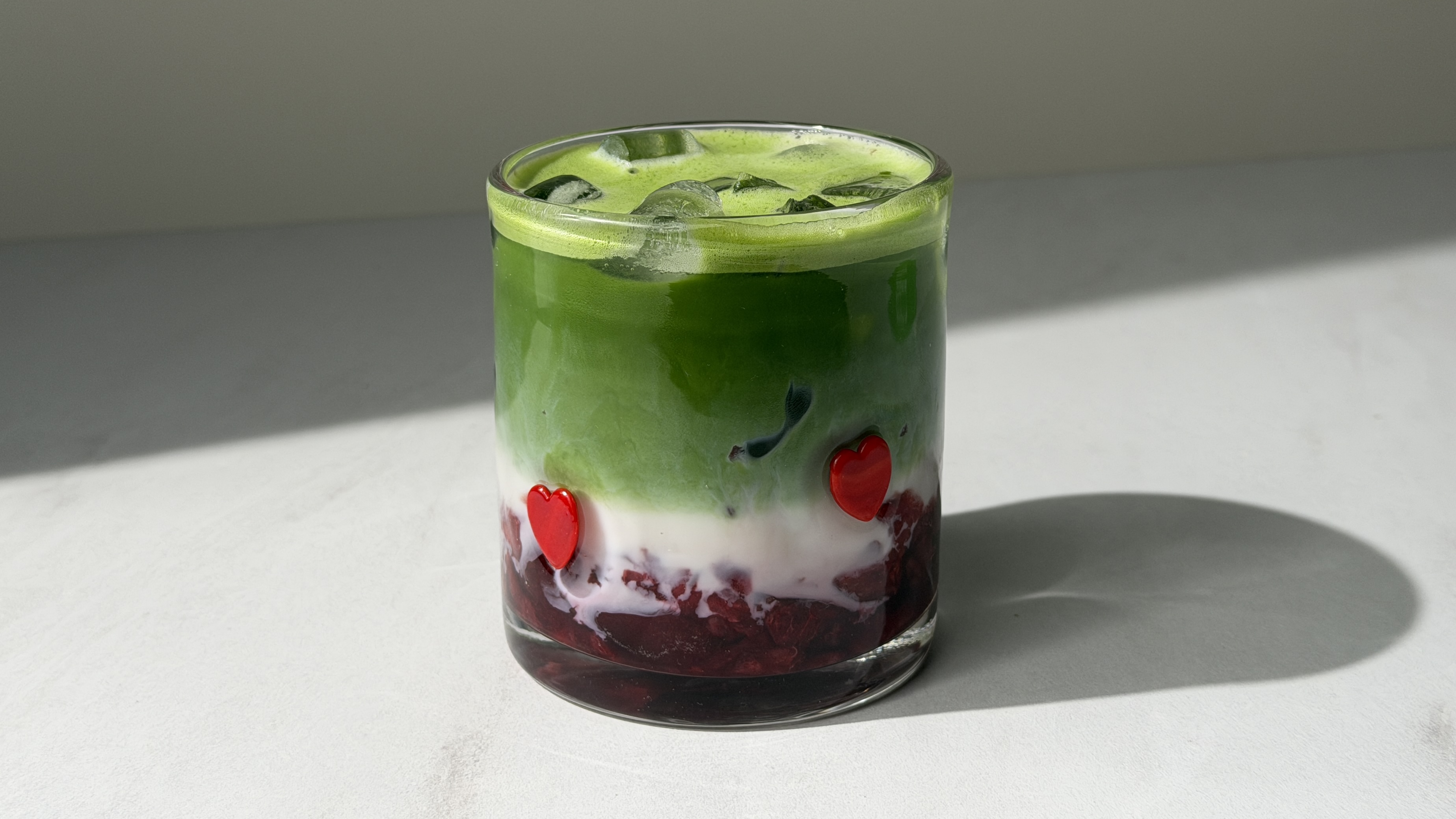 PerfectTed Matcha - strawberry matcha. 