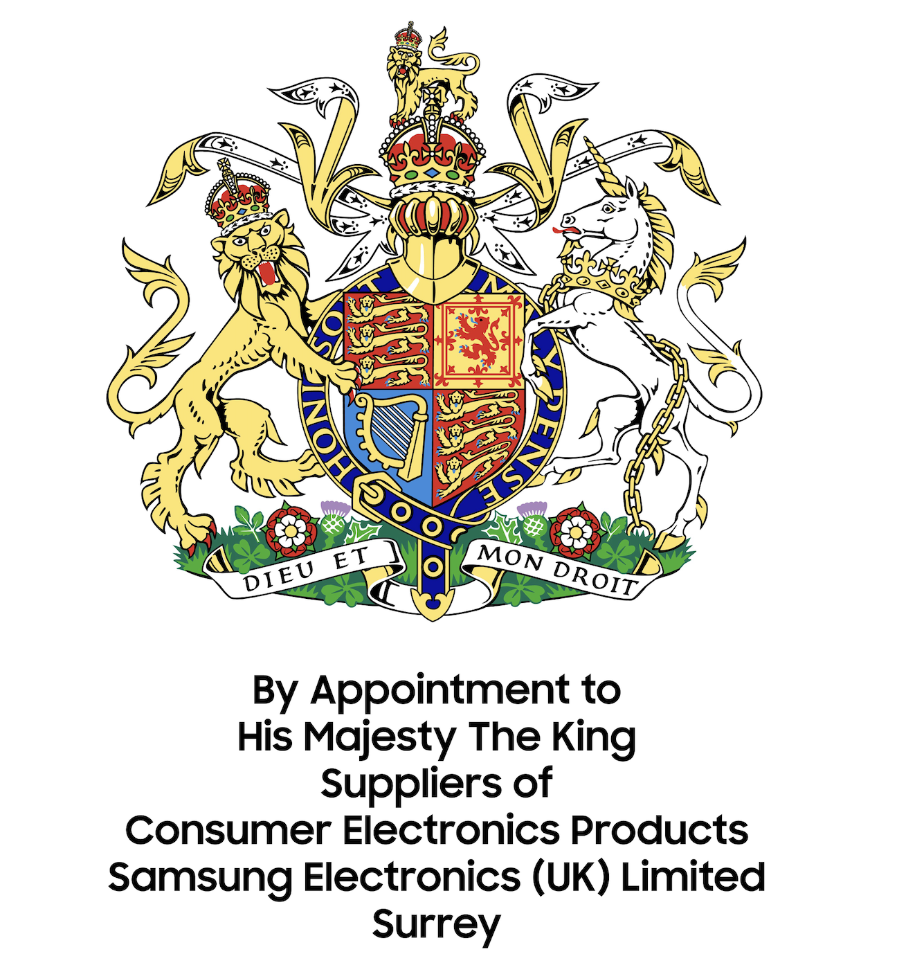 Samsung has a Royal Warrant 
