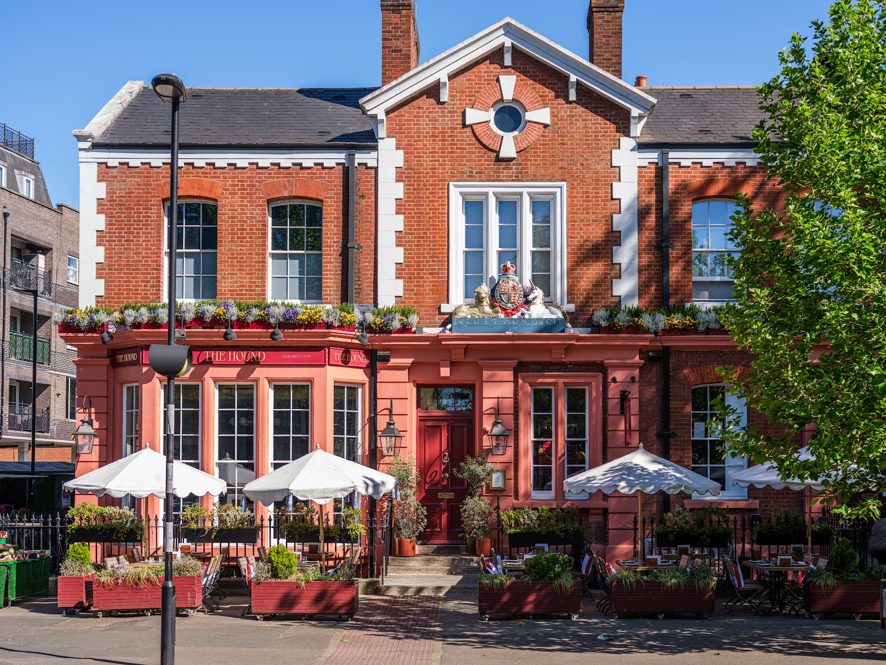 The Hound in Chiswick has a gorgeous terrace