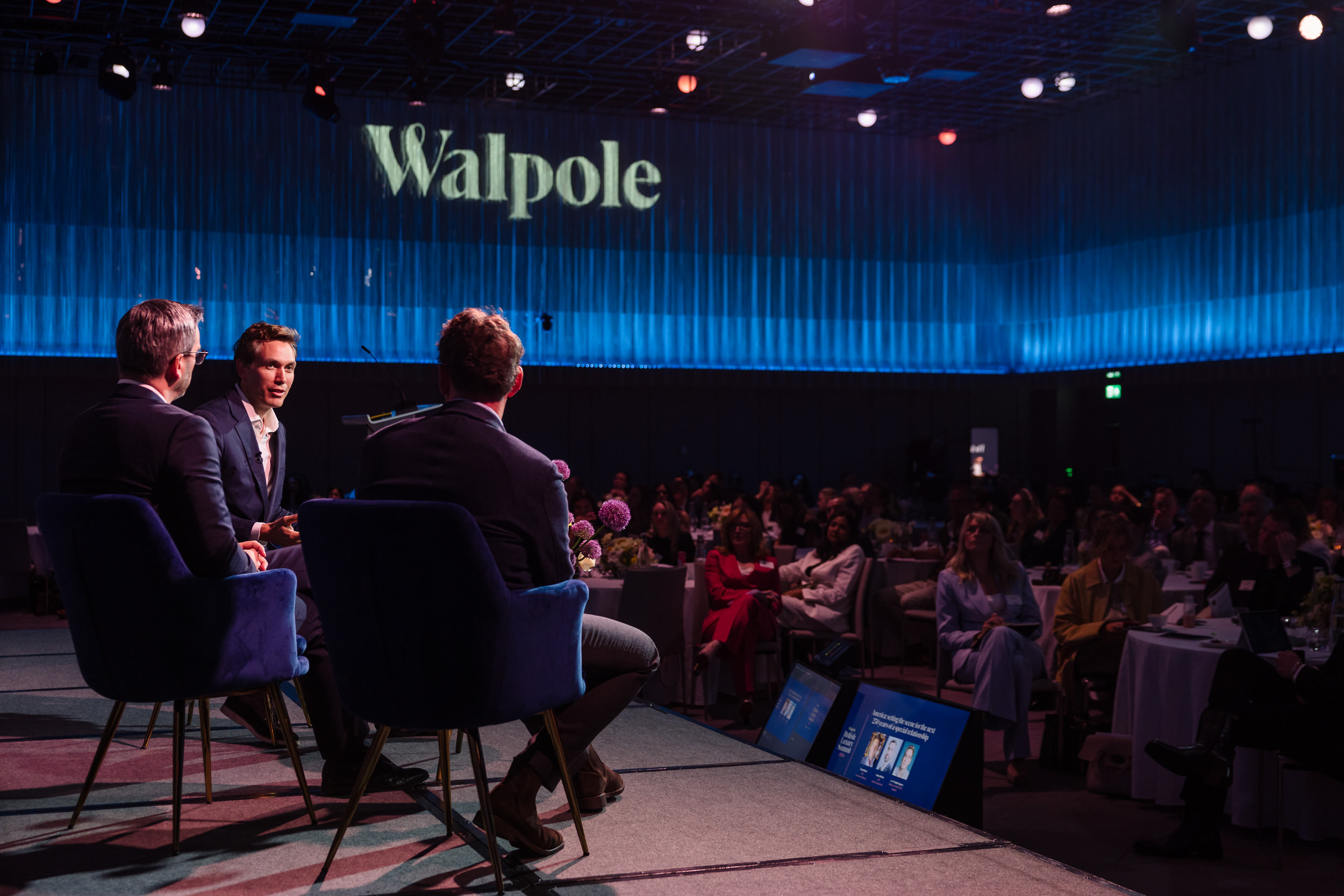 Walpole talks. 