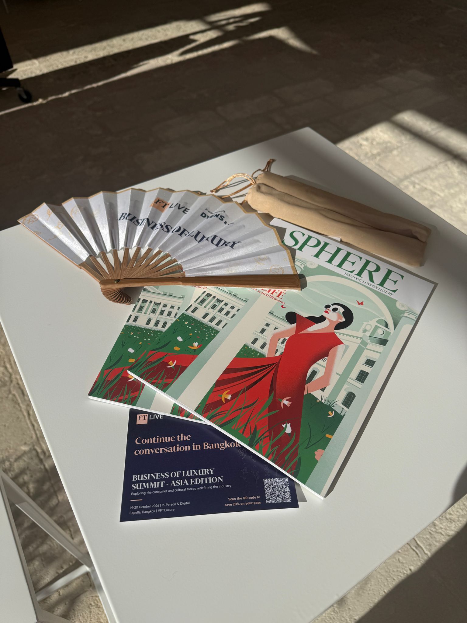 FT Business of Luxury Summit - a copy of SPHERE. 