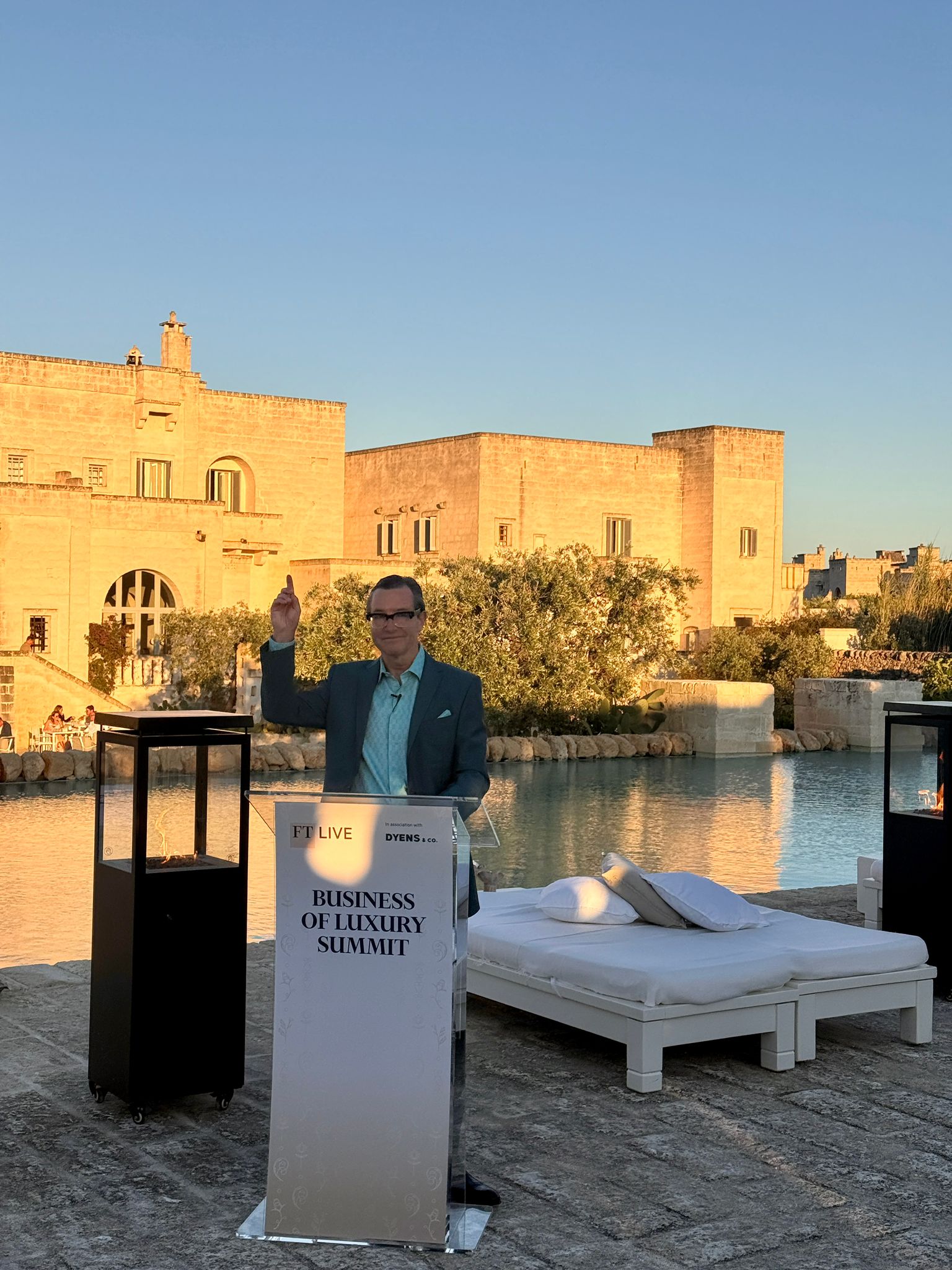 FT Business of Luxury Summit - John Ridding. 