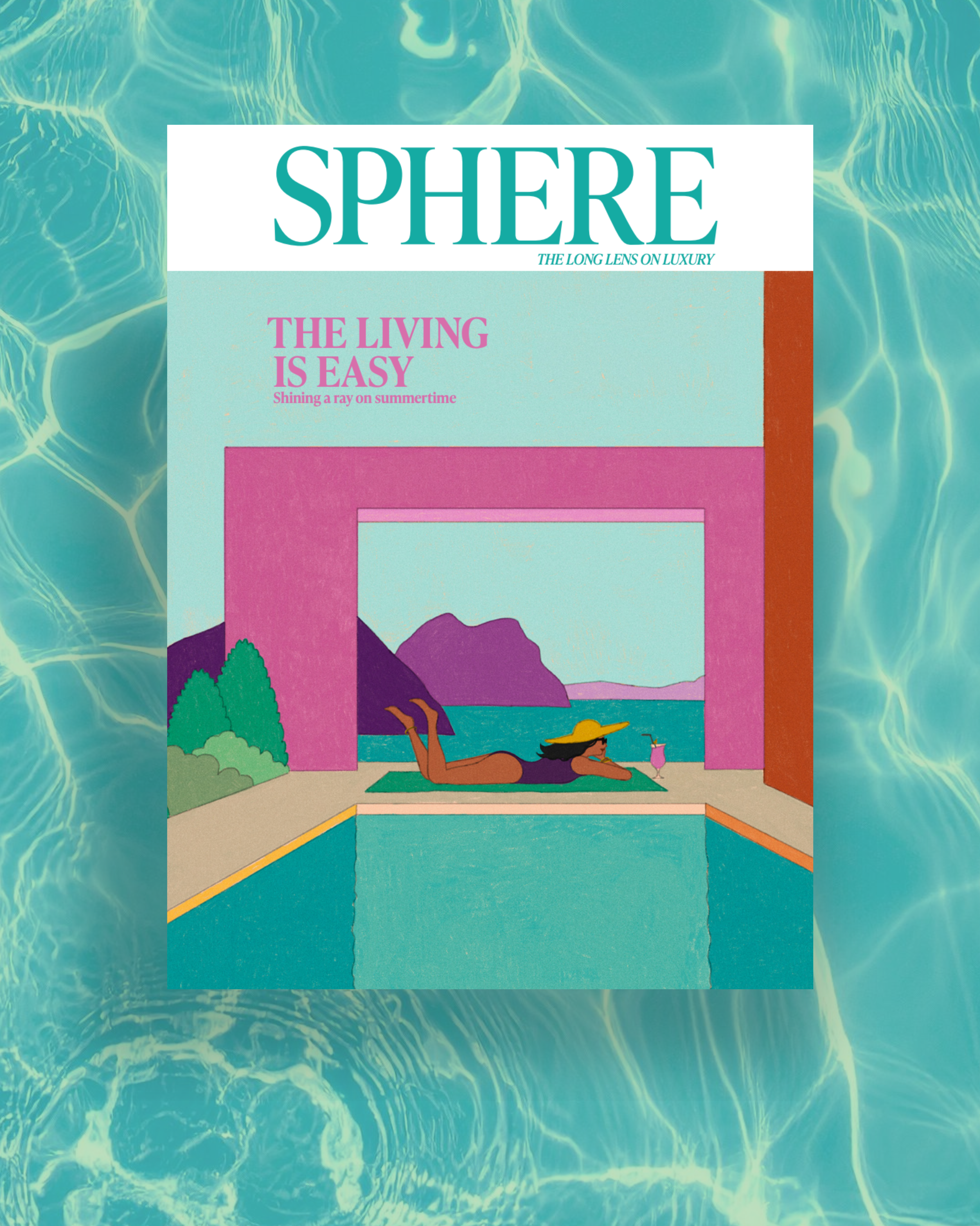 cover - SPHERE Summer Magazine. 