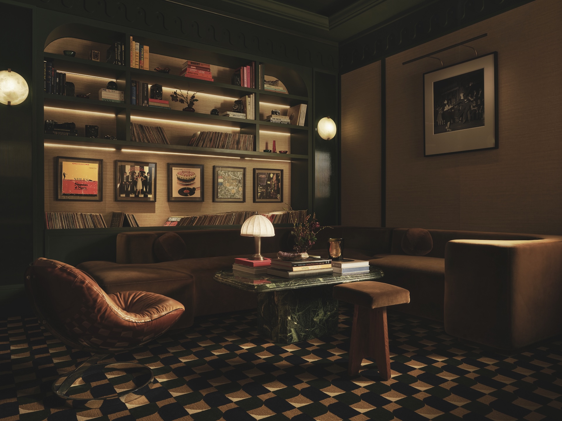 Speakeasy Bars Luxury Property - Chelsea Barracks. 