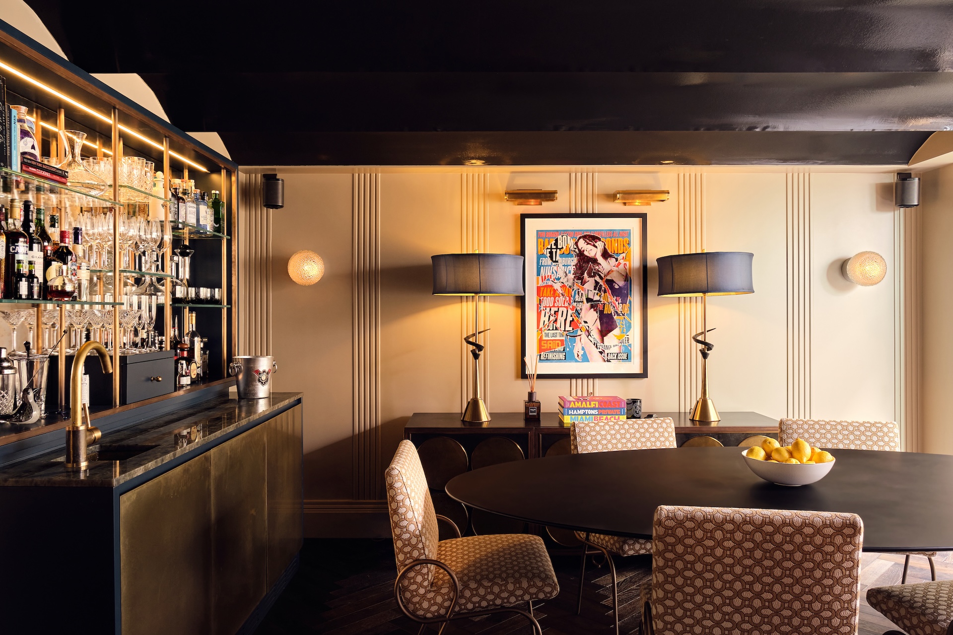 Speakeasy Bar designed by Erik Munro. 
