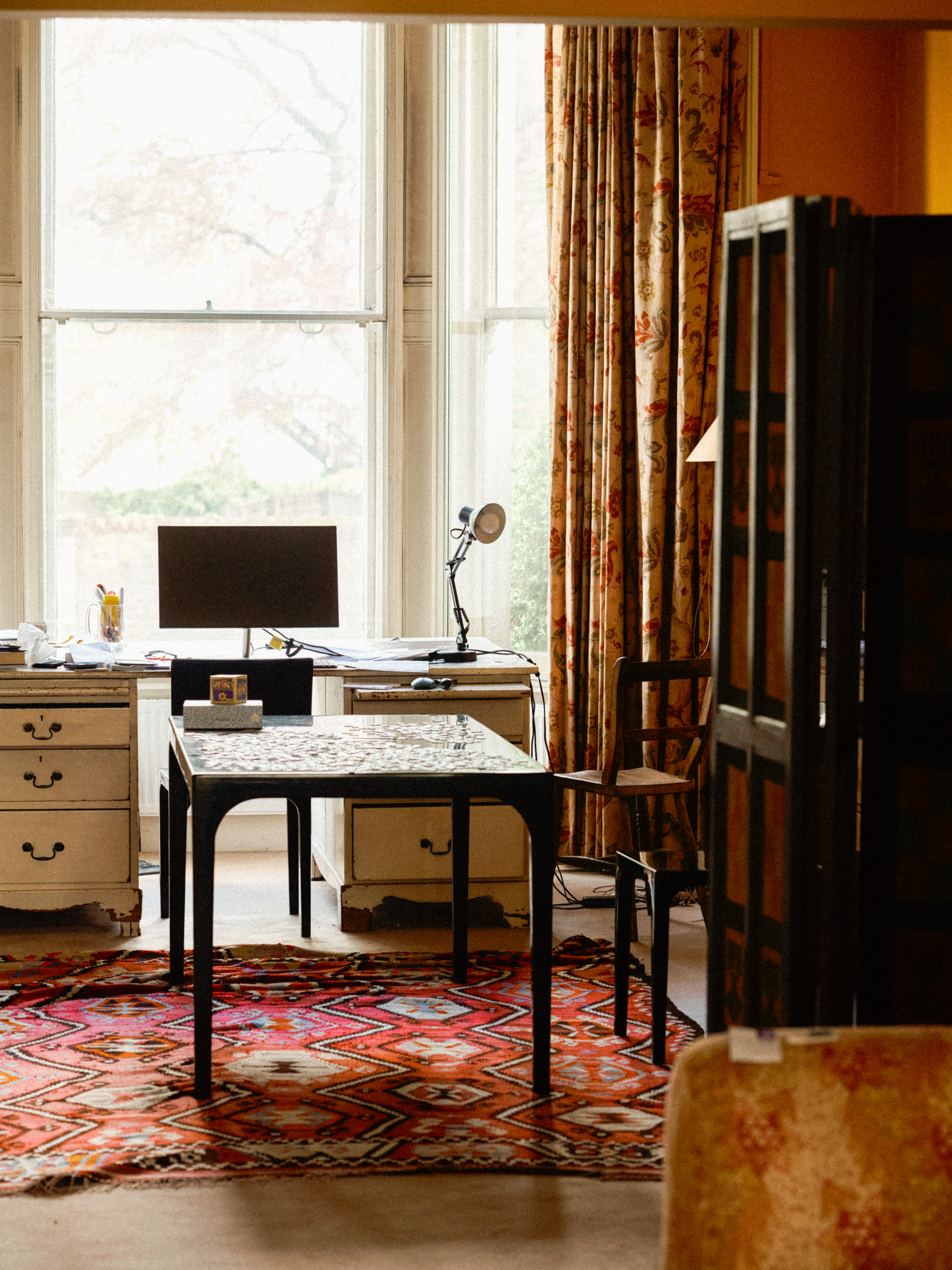 Margaret Drabble writing desk. 