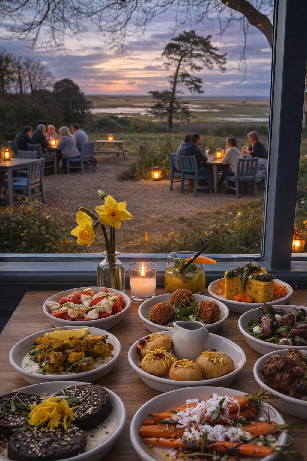 Wiveton Hall - Norfolk restaurants.