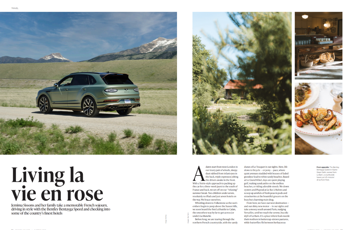 Bentley - SPHERE Summer Magazine. 