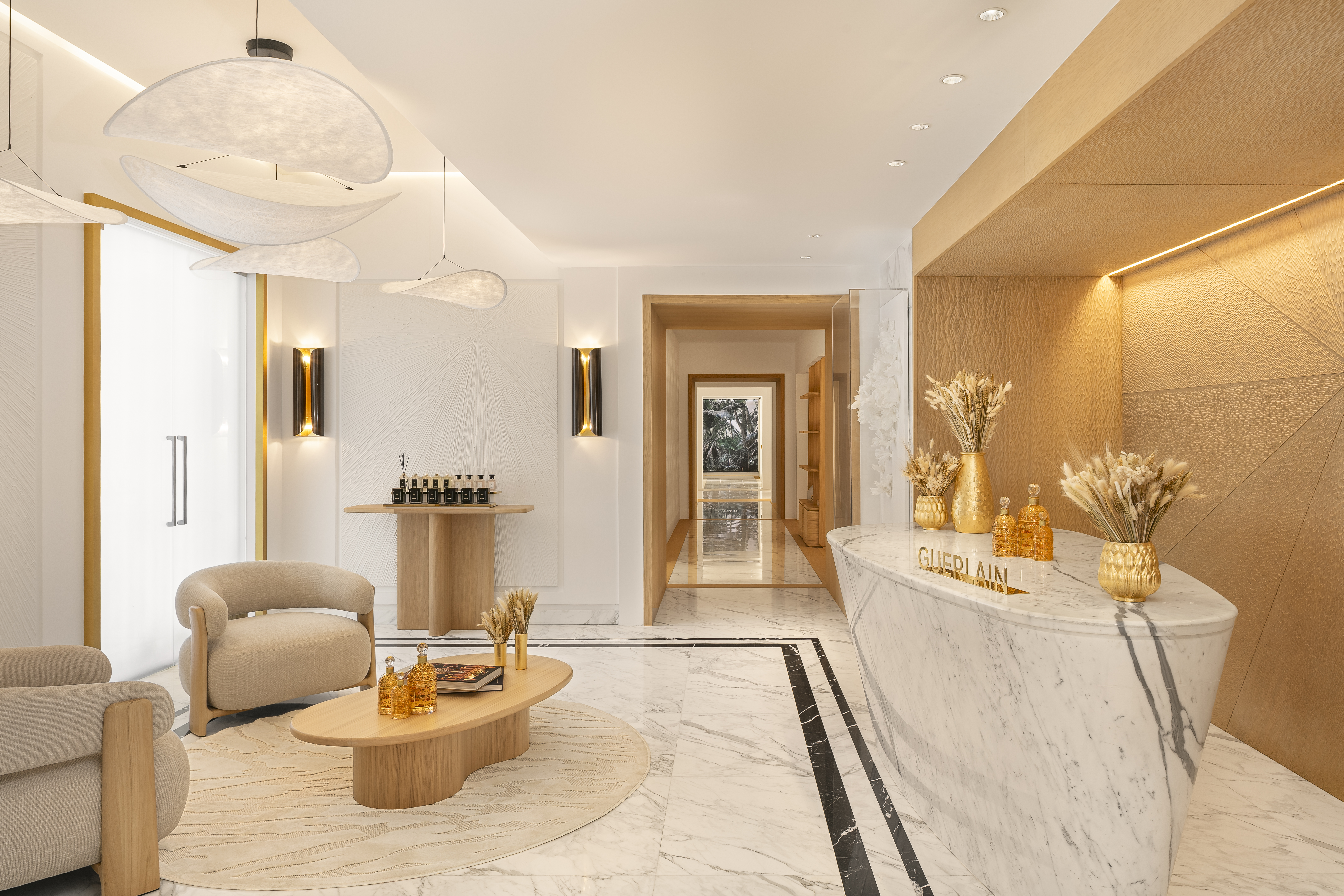 Hotels in Monaco - Spa Metropole by Guerlain Reception. 
