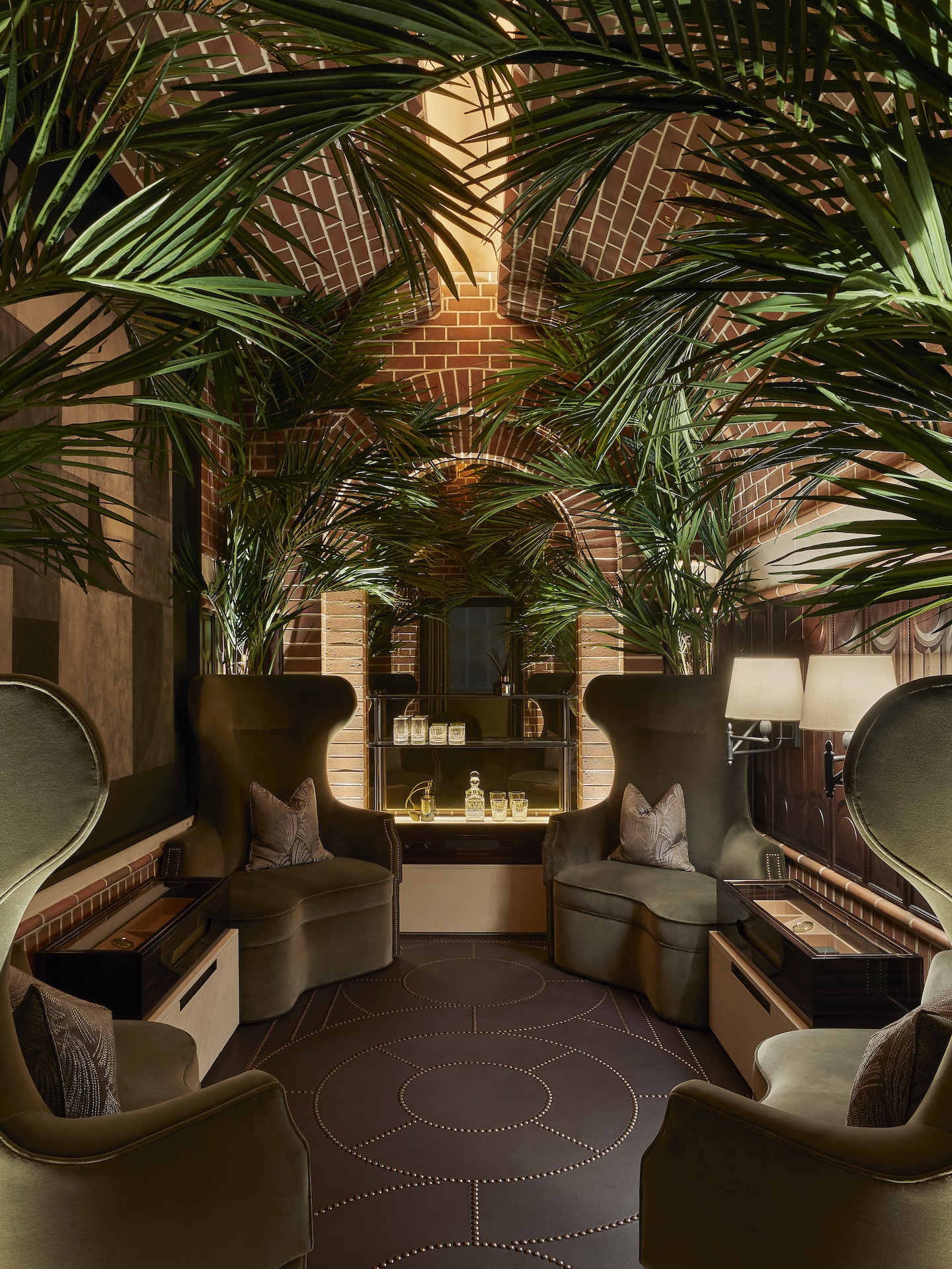 Cigar Room in St James's Square. 