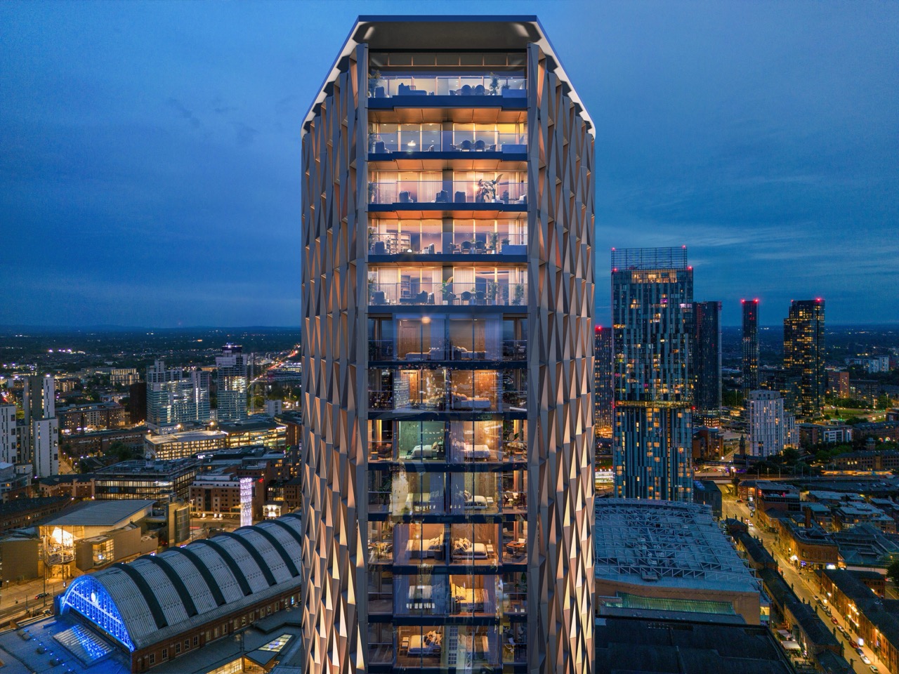 W Residences, Manchester development . 