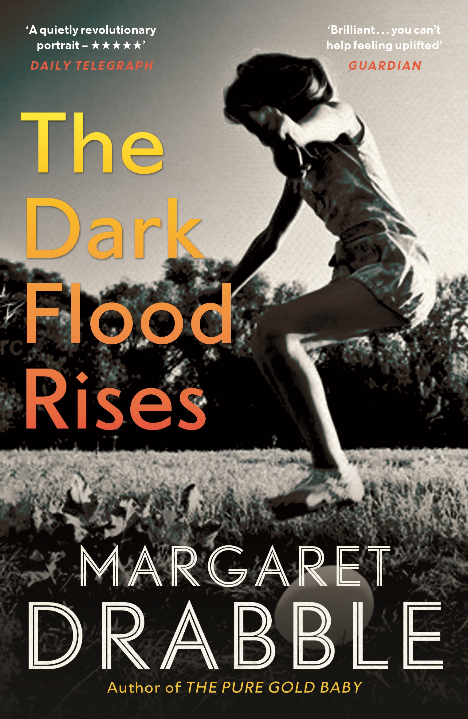 The cover of The Dark Flood Rises by Margaret Drabble. 