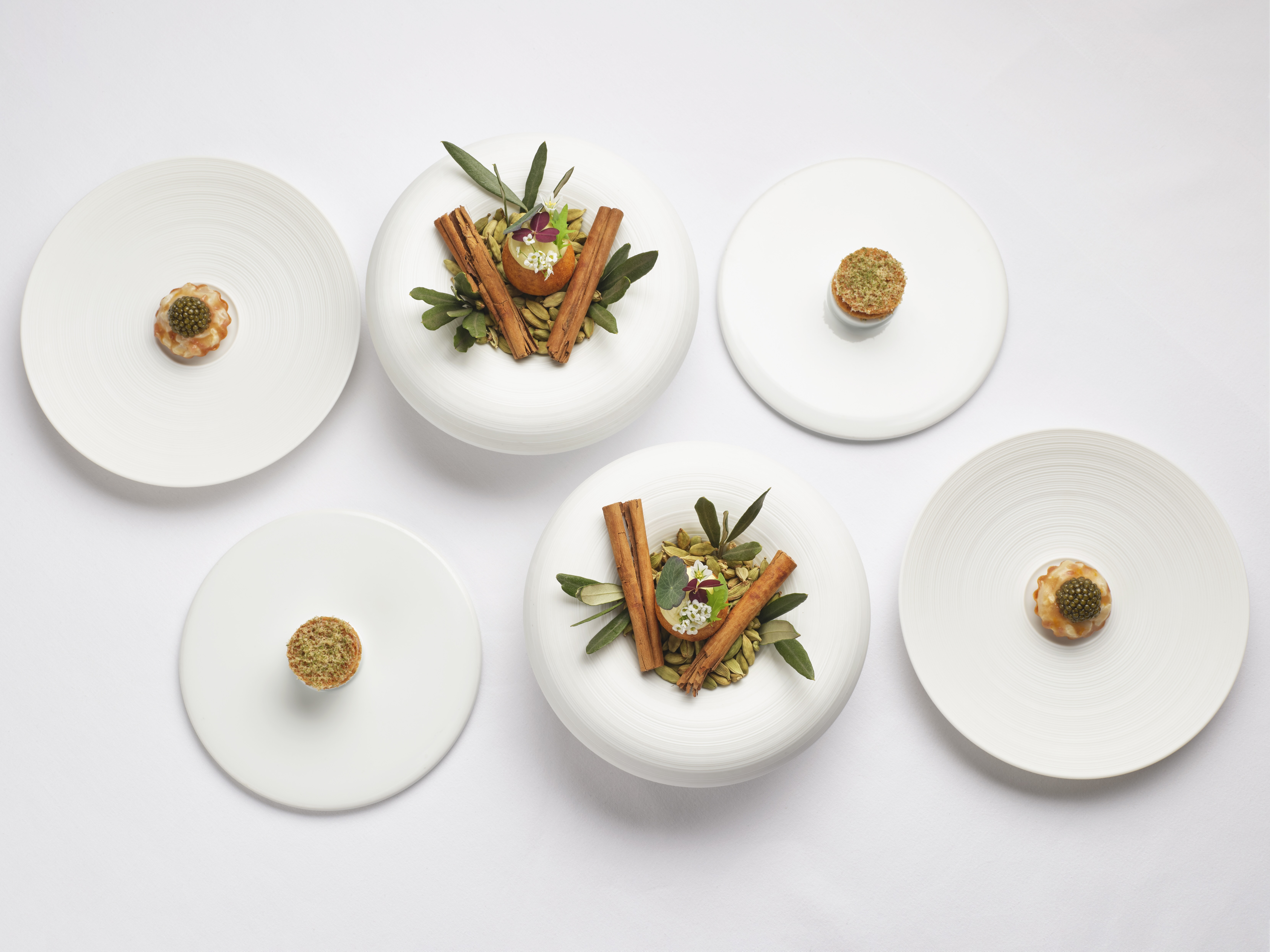 Canapés at Ormer, Mayfair