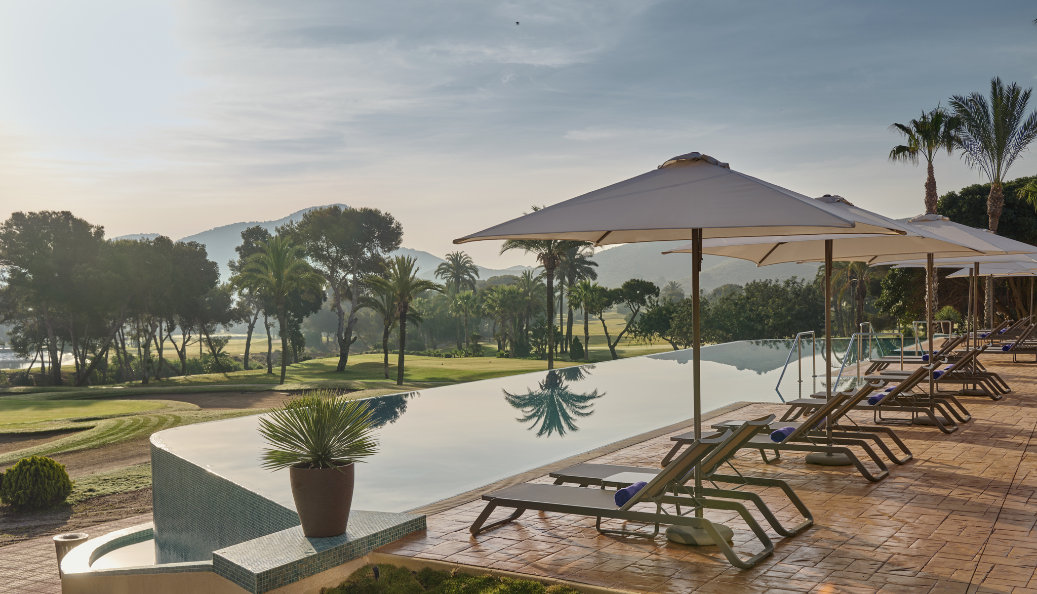 La Manga Spain - infinity pool. 