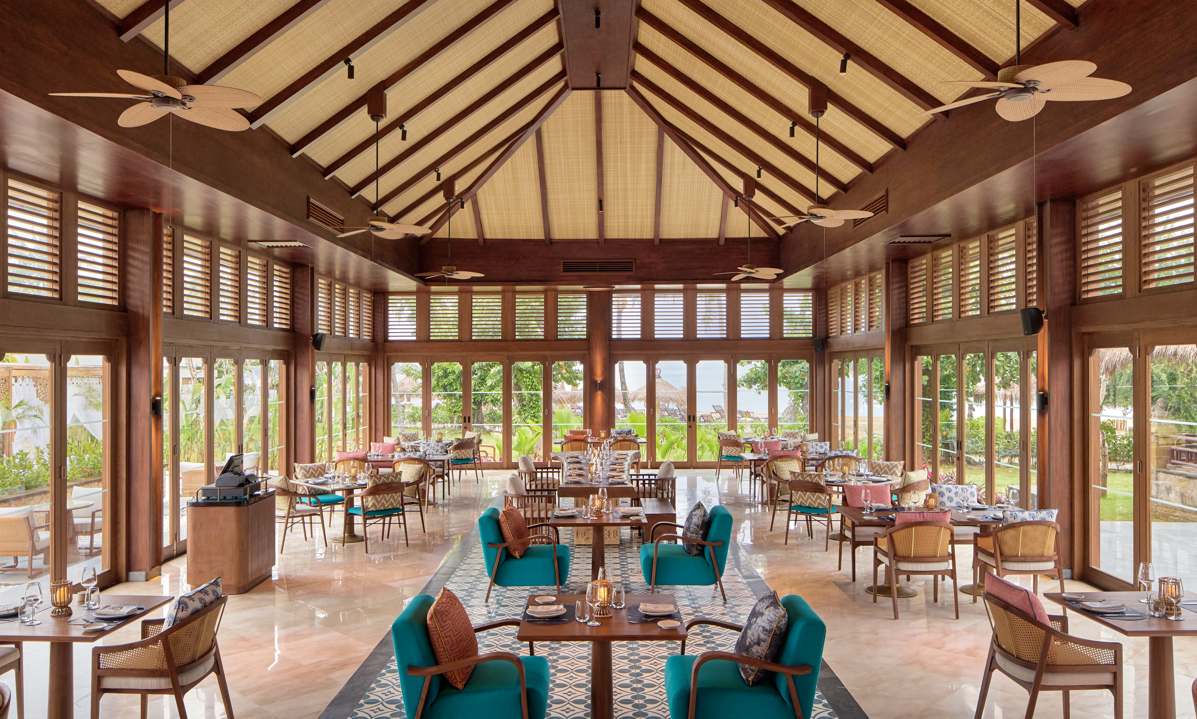 Paradisus Bali - Sante restaurant. 
