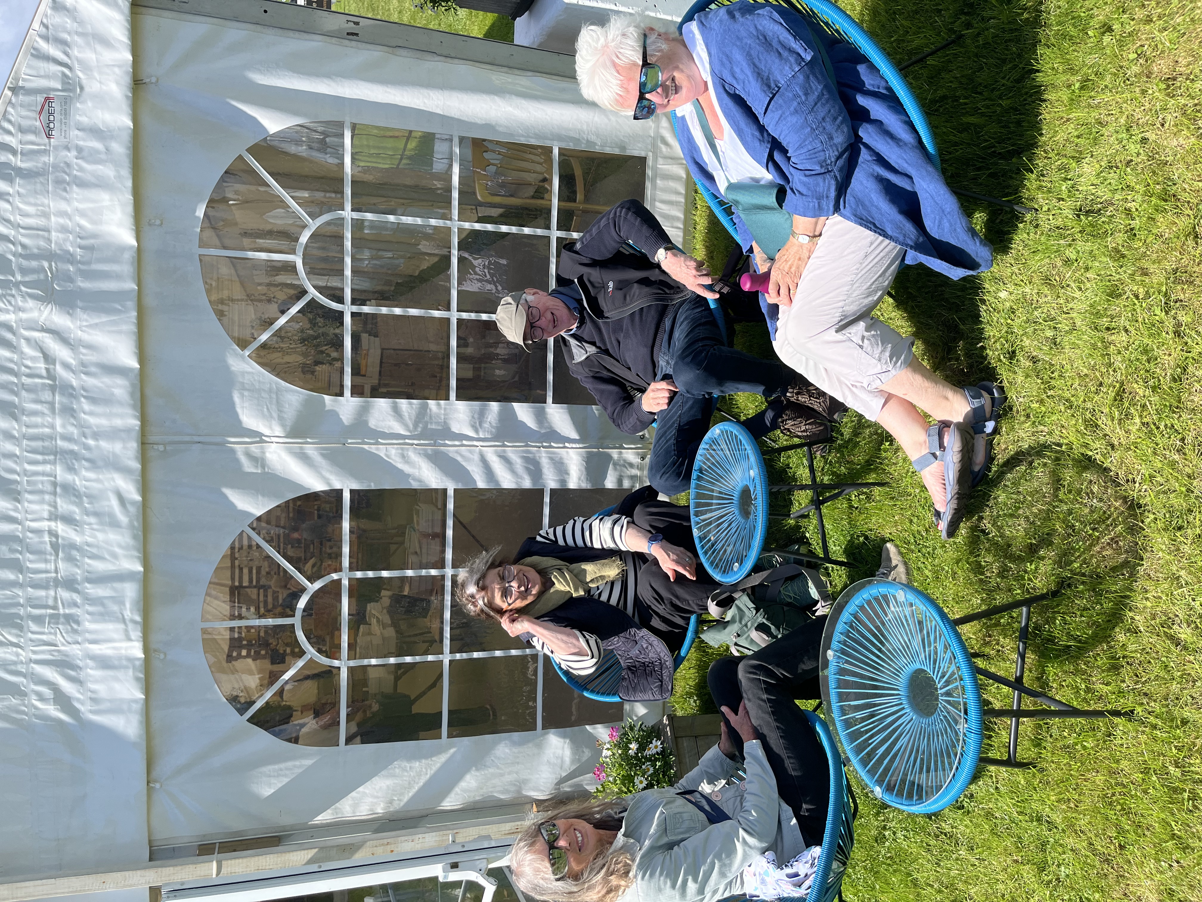 Lake District Book Festival attendees. 